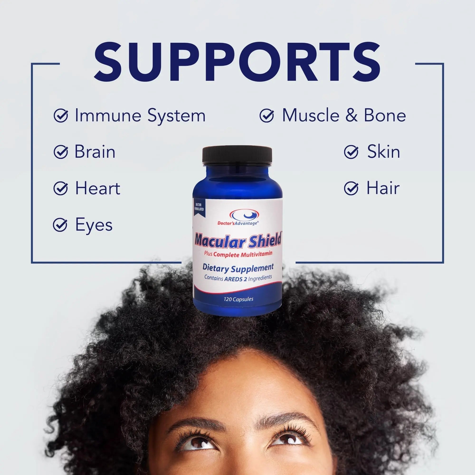 Doctor’s Advantage Macular Shield Eye Vitamins Plus Multivitamin – 120 Capsules, 30-Day Supply – Lutein and Zeaxanthin Supplements Doctor's Advantage uk supplements