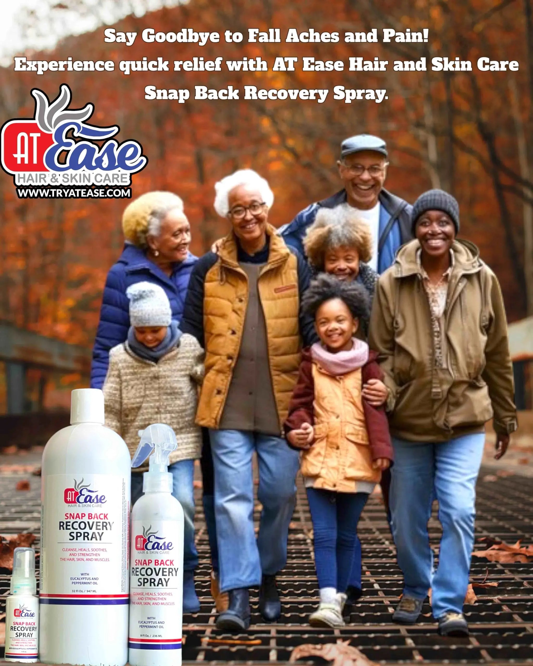 AT Ease Snap Back Recovery Muscle Spray AT Ease uk supplements