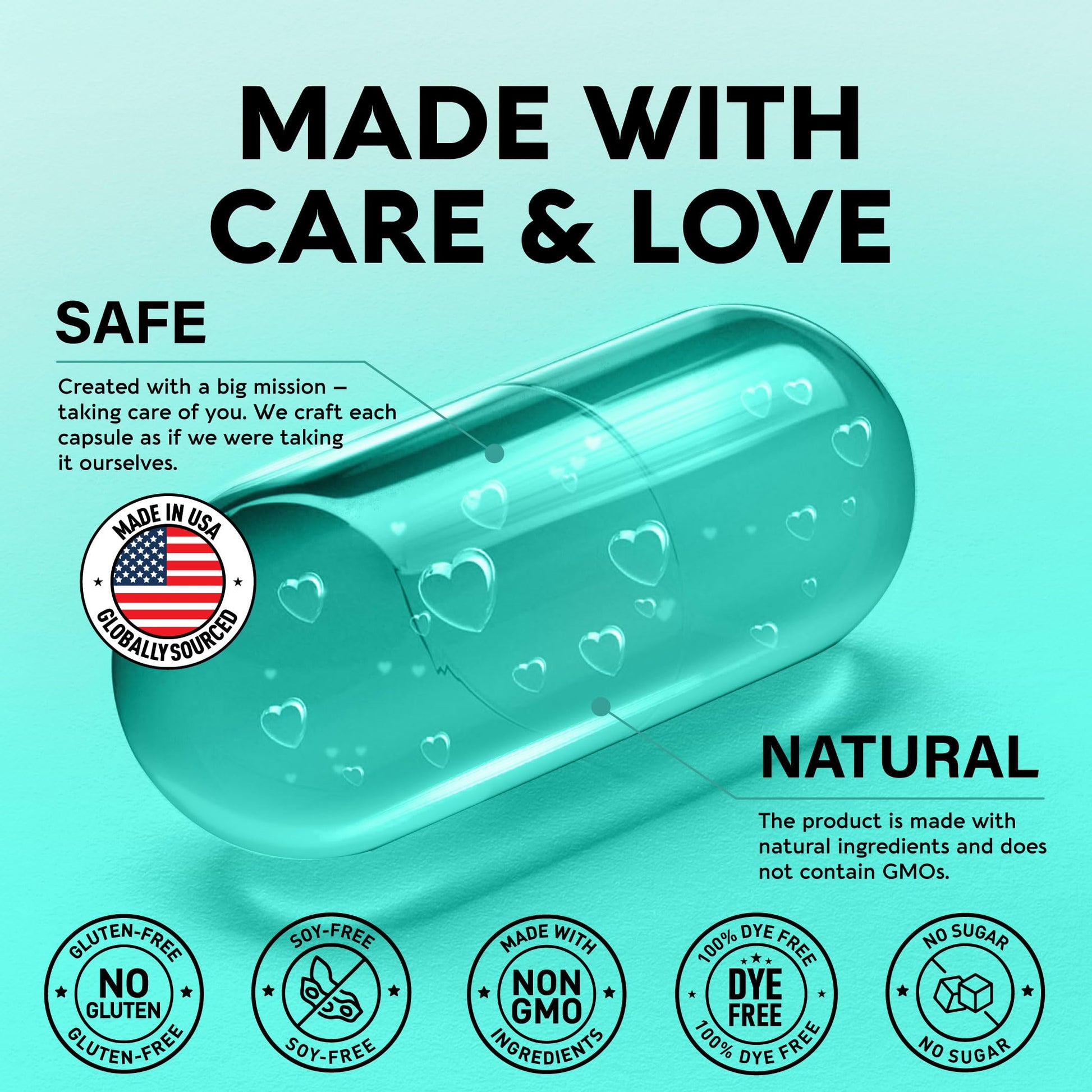 Irish Sea Moss Capsules - Made with Organic Sea Moss, Bladderwrack & Burdock Root - Made in USA - Advanced Superfood - Natural Multi Supplements Blend - Immunity & Energy Support - 90 Vegan Capsules NUTRAHARMONY uk supplements