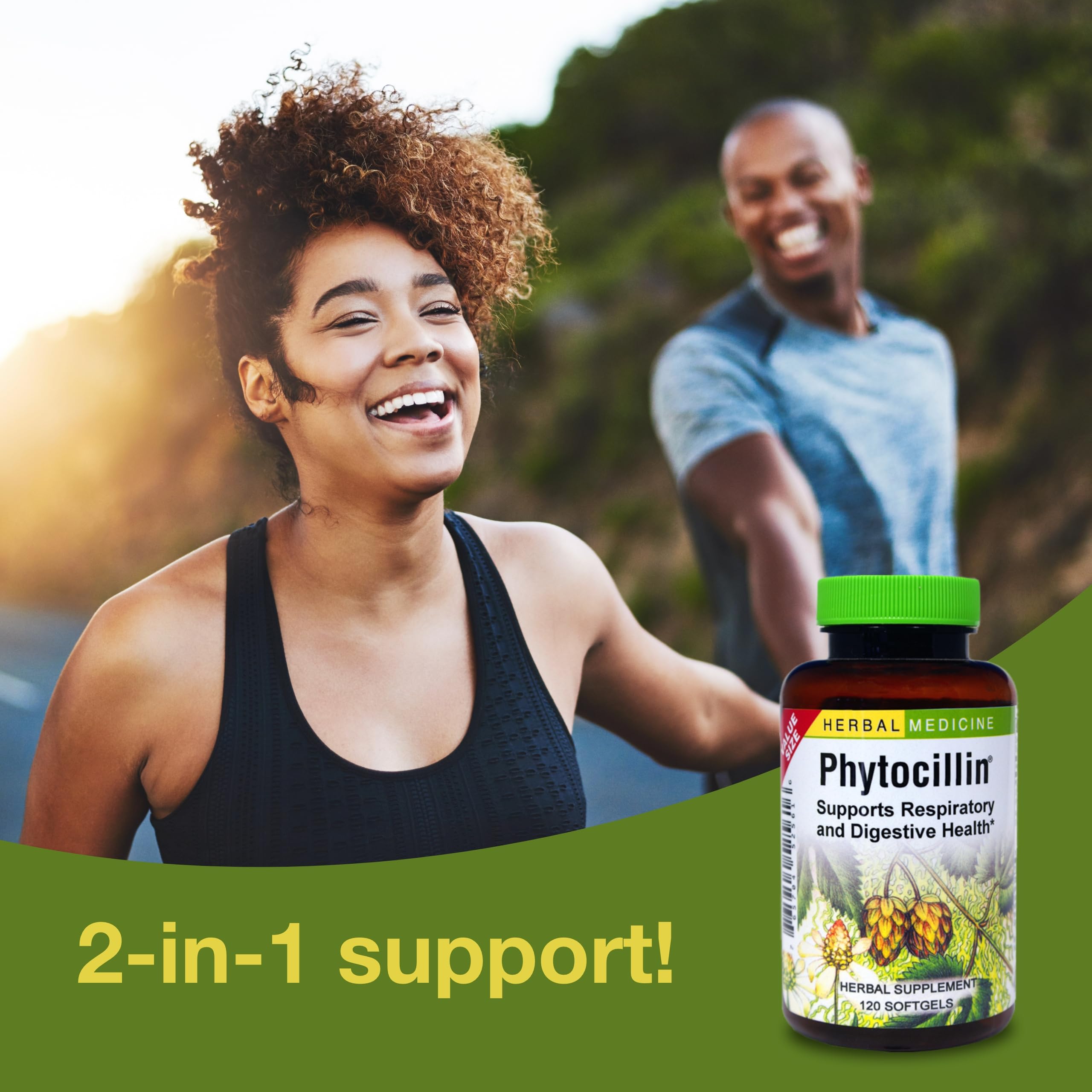 Herbs Etc. Phytocillin - Respiratory & Digestive Health Support Supplement - Herbal Formula to Support Digestion - Support Healthy Breathing - 120 Softgels (120 Servings) Herbs Etc. uk supplements