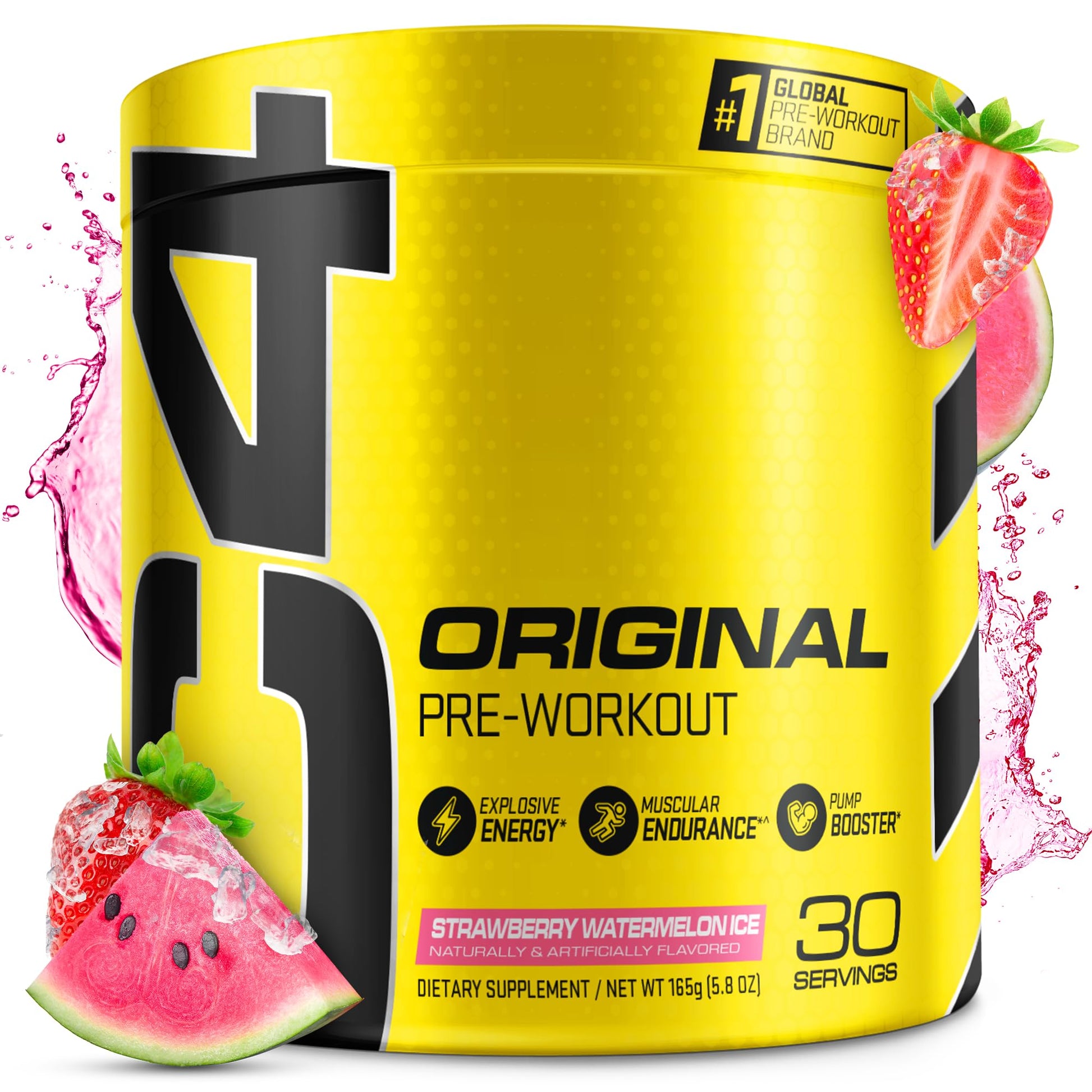 Cellucor C4 Original Pre Workout Powder Strawberry Watermelon Ice Sugar Free Preworkou Cellucor uk supplements