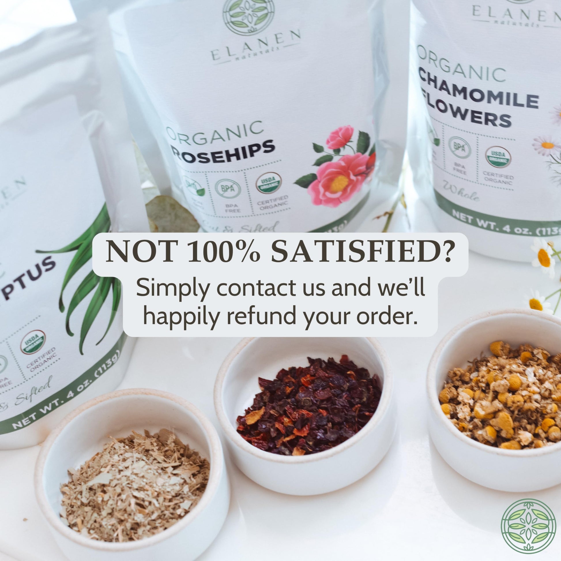 Elanen Naturals Organic Ashwagandha Root 4 oz. (113g), USDA Certified Organic Ashwagandha Root Loose Leaf Tea, Dried Withania somnifera, Cut & Sifted Elanen Naturals uk supplements