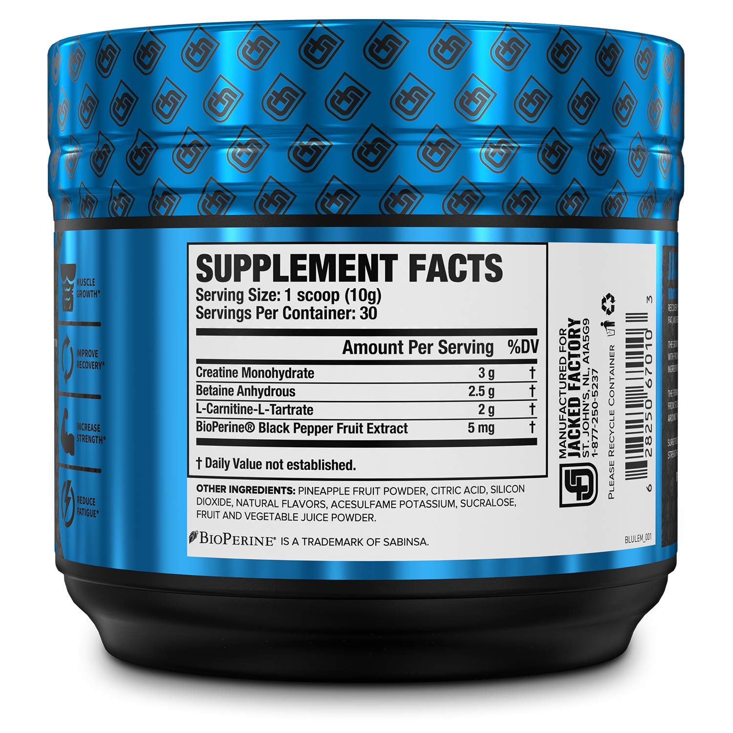 Jacked Factory NITROSURGE Pre Workout Supplement, Growth Surge Post Workout Muscle Jacked Factory uk supplements