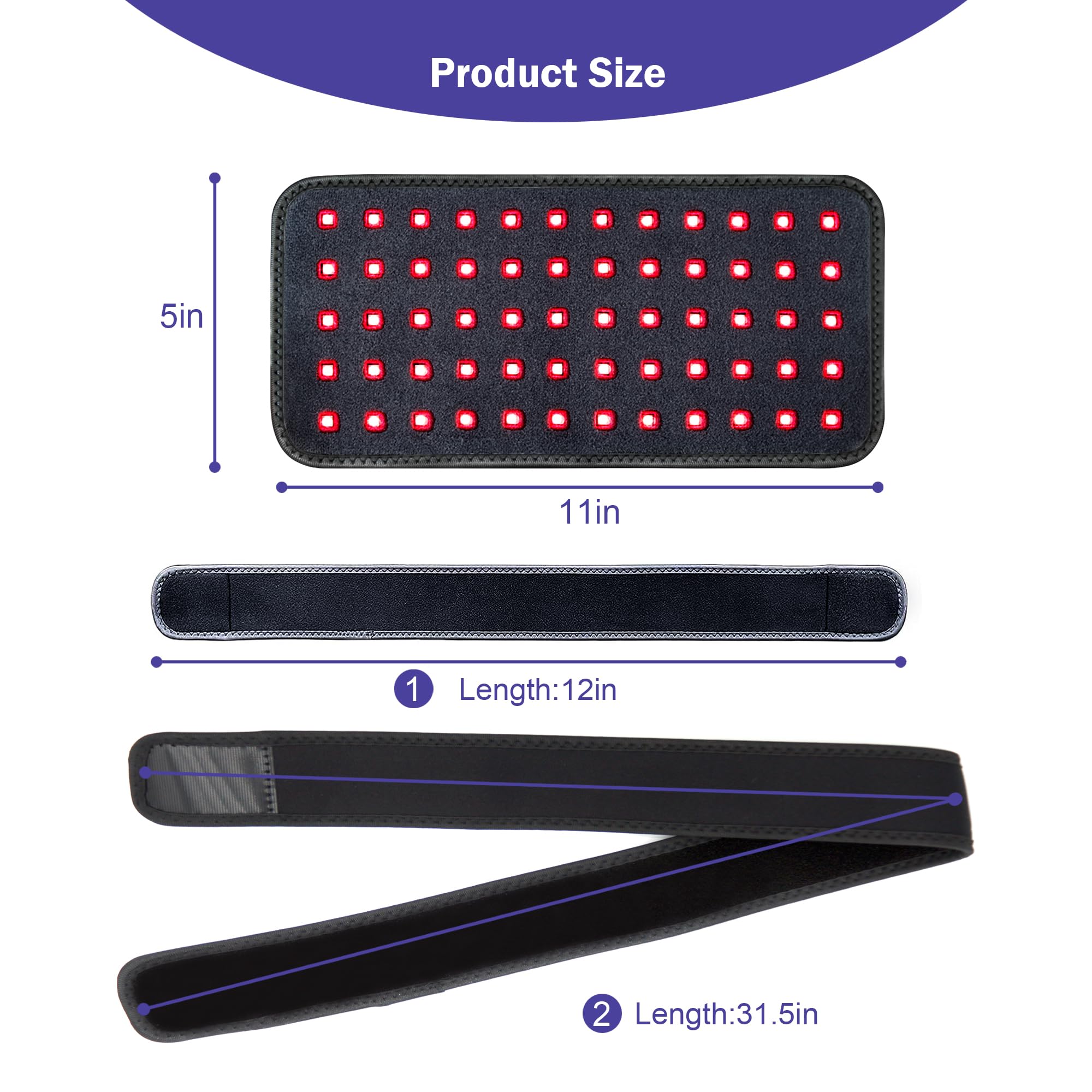 Kate brothers Red Light Therapy Belt - for Neck Near Infrared Light Therapy & Red Light Therapy Kate brothers uk supplements