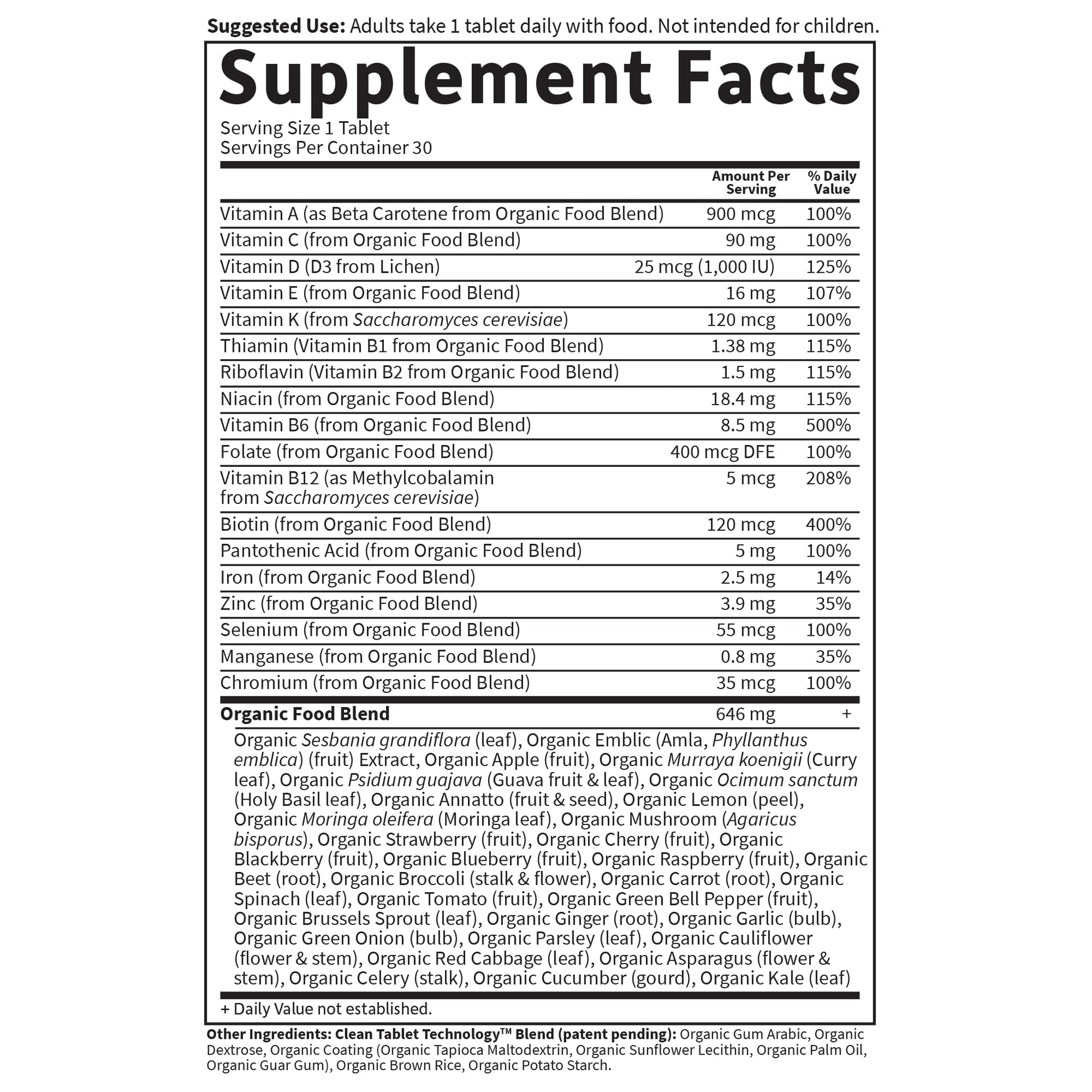 Garden of Life Organics Multivitamin for Women - Women's Once Daily Multi - Whole Food Multi with Iron, Biotin, Vegan Organic Womens Multivitamin for Health Garden of Life uk supplements