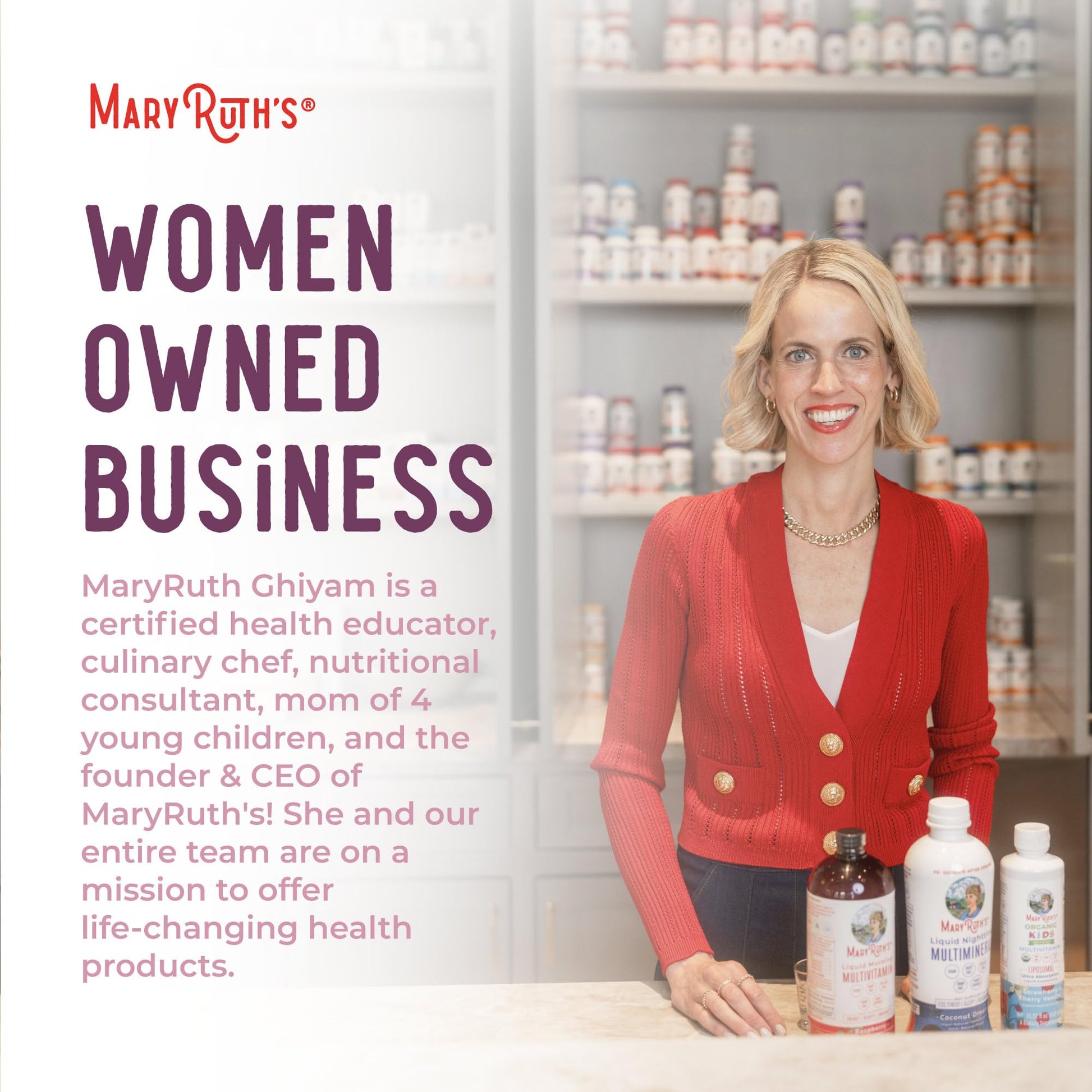 MaryRuth Organics USDA Organic Women's Wellness Liquid Herbal Supplements | Includes Stinging Nettle, Raspberry Leaf, Eleuthero Root, Chaste Tree Berry | Menstrual Support | Non-GMO, Vegan MARYRUTH'S uk supplements