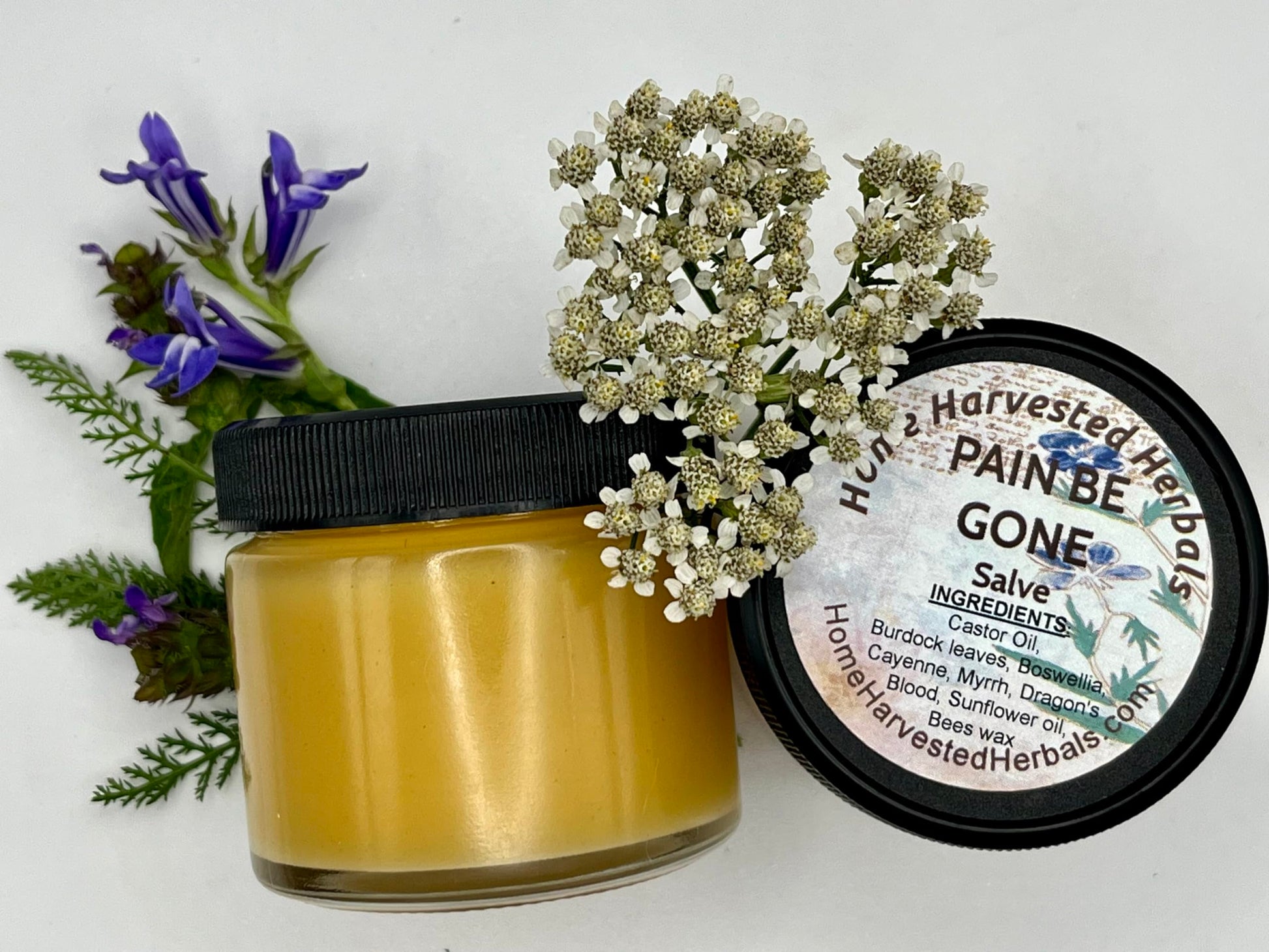 Pain Relief Herbal Salve – 2 oz – Home Harvested Herbals – Natural Relief for Aches, Muscles & Joint Discomfort Home Harvested Herbals uk supplements