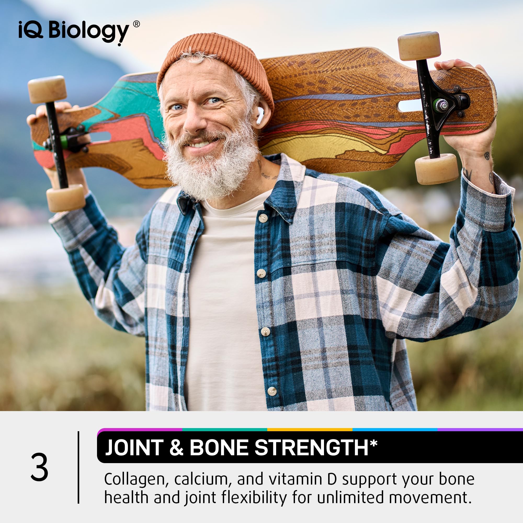 IQ BIOLOGY Biotin Collagen Keratin Astragalus Magnesium Ashwagandha Vitamin D3 Vitamin C IQ BIOLOGY uk supplements