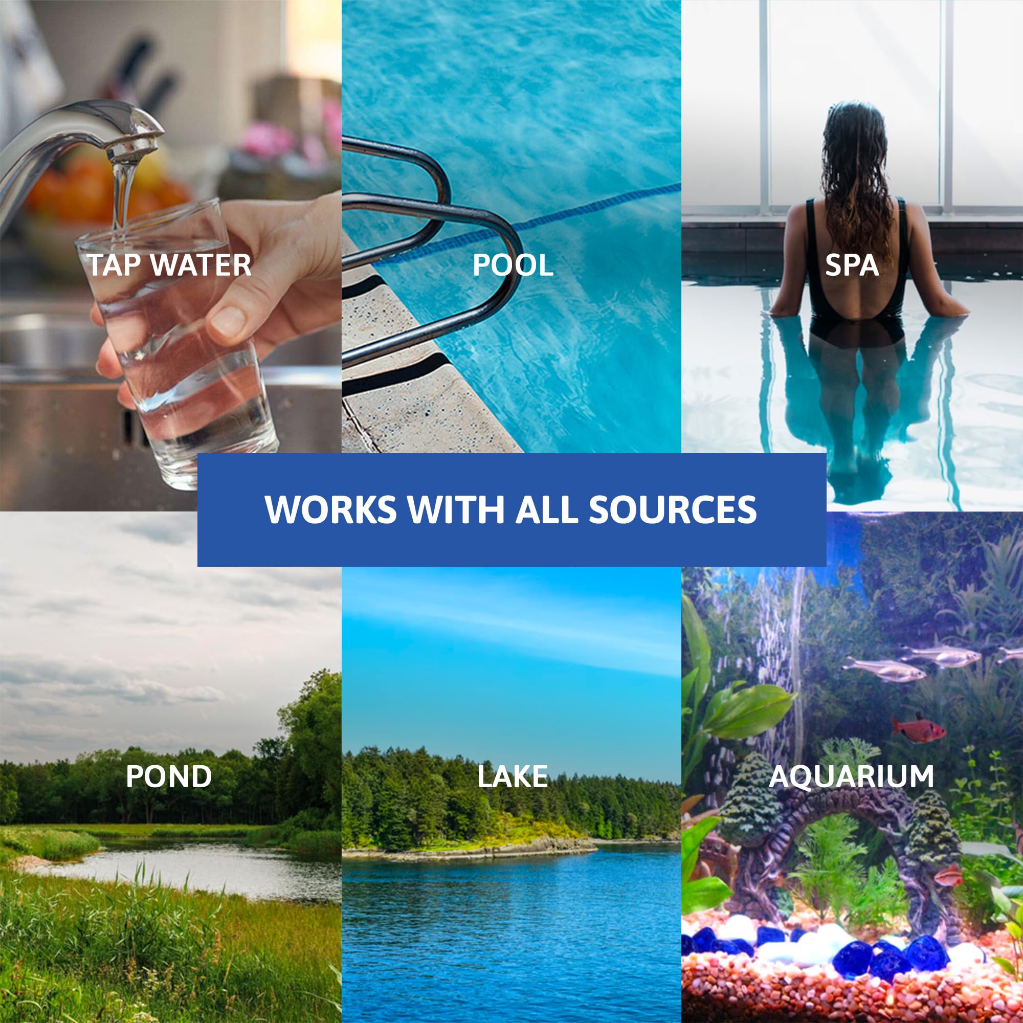 Exploro® Bacteria Water Test Kit, Pond Water Test Kit, Pool Water Testing Kit, Water Testing Kits for Drinking Water for Coliform (E. coli), EPA Approved Pool Test Kit (1 Pack) Exploro uk supplements