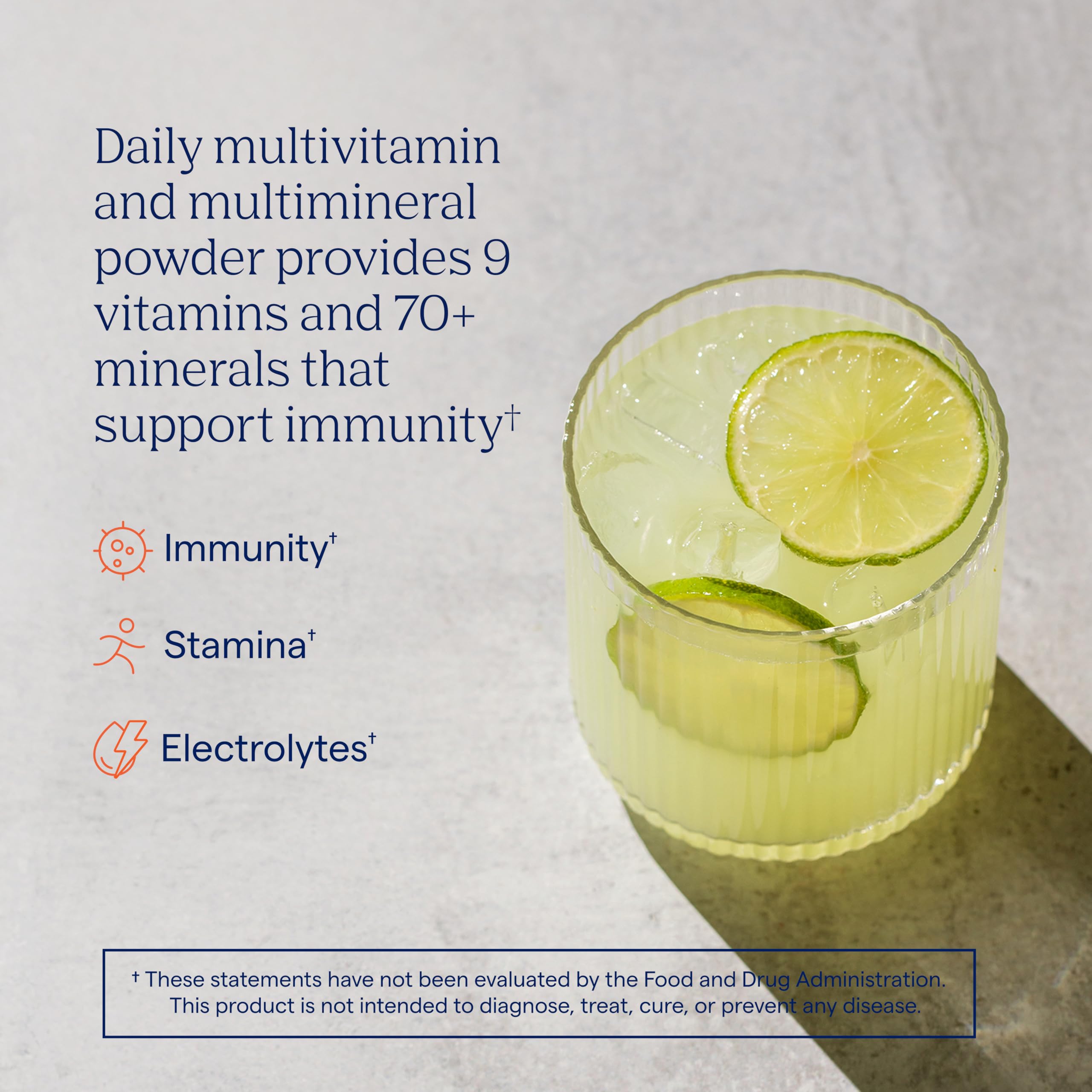 Trace Minerals Power Pak Multivitamin and Multimineral Packets - Electrolyte Support - 1200 mg Vitamin C plus 70+ Trace Minerals - Lemon Lime Flavor - 30 Packets Trace Minerals uk supplements