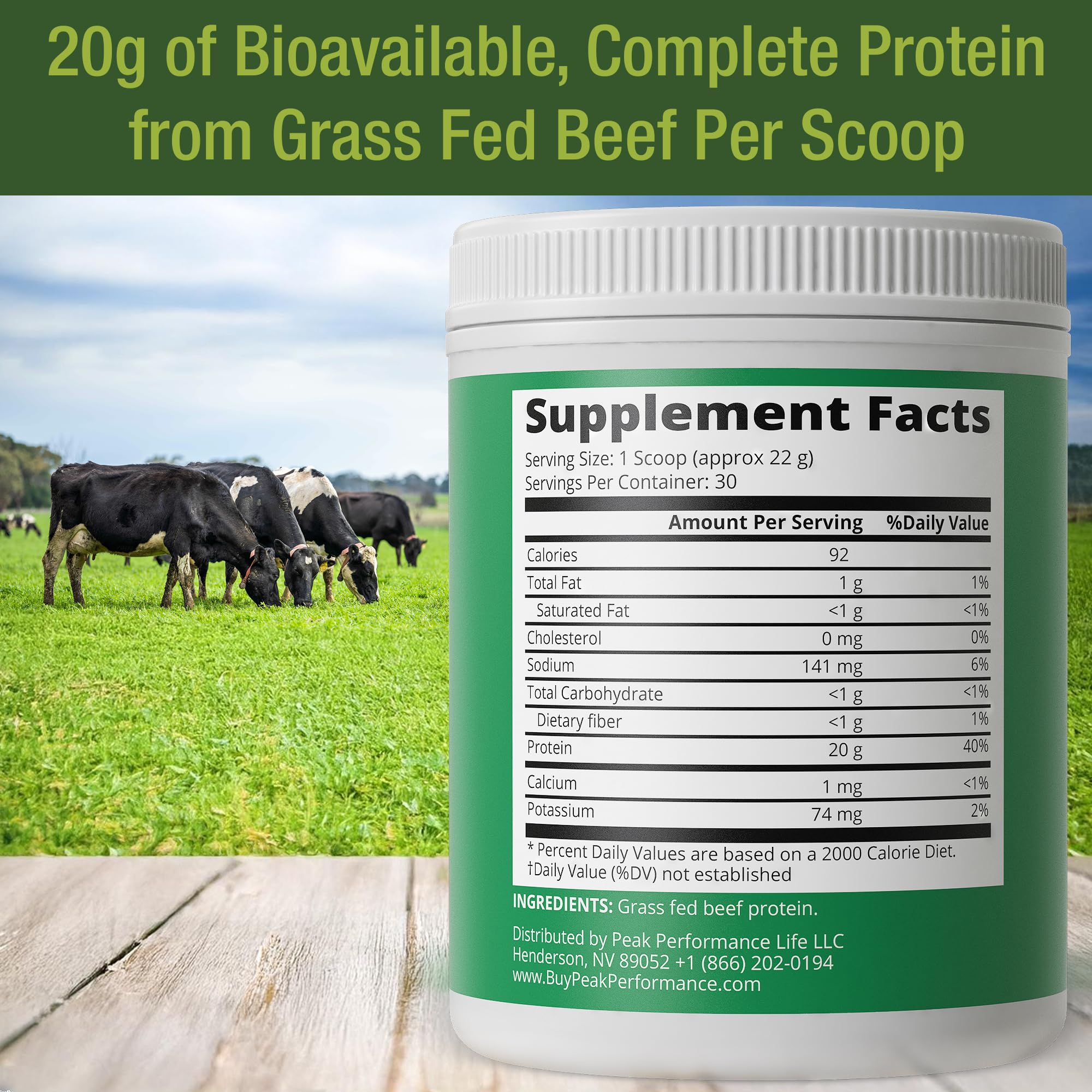 Grass Fed Beef Protein Powder - Lactose Free Great Tasting Beef Protein Isolate. Complete Animal Based Non Dairy Paleo Carnivore Supplement for Prime Muscle Building. No Whey. Unflavored Peak Performance uk supplements