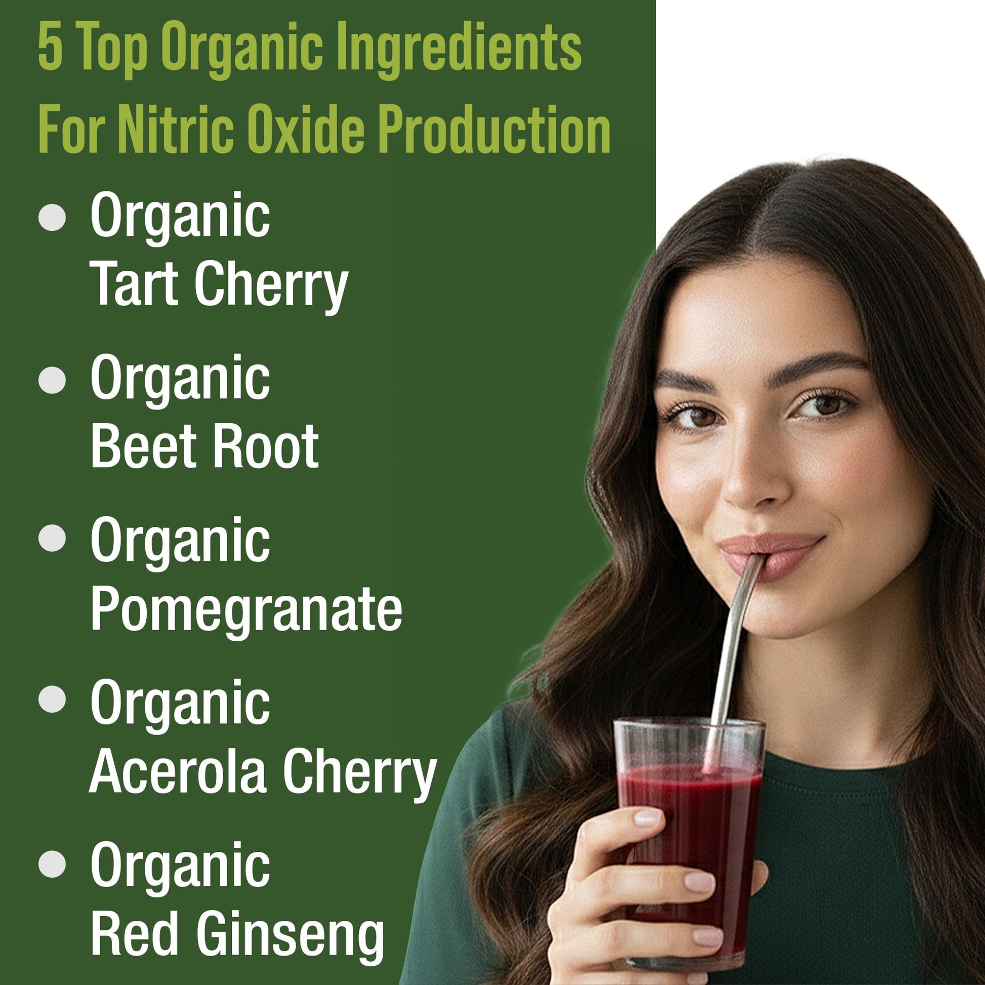 USDA Organic Plant Based Nitric Oxide Booster Powder Supplement for Men & Women. Caffeine Free Supplements 5 Top Organic Ingredients. Beet Root, Tart Cherry, Acerola Cherry, Pomegranate, Red Ginseng Peak Performance uk supplements