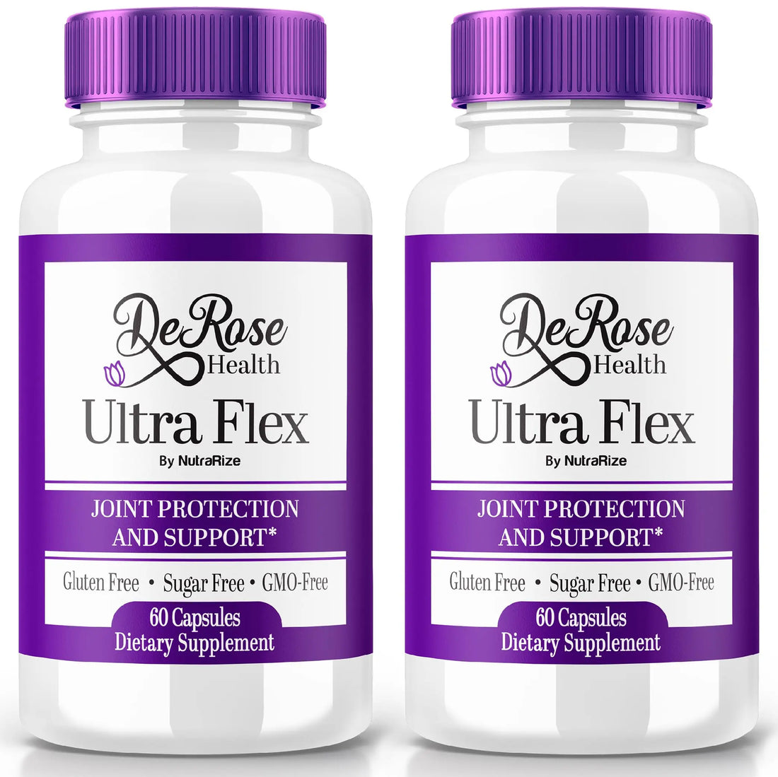 (2 Pack) Ultra Flex Capsules, Advanced Joint Support Supplement, Ultra Flex Natural Joint Health Formula, Max Strength Pills for Joint Wellness and Mobility, UltraFlex Vitamin Reviews (120 Capsules) NutraRize uk supplements
