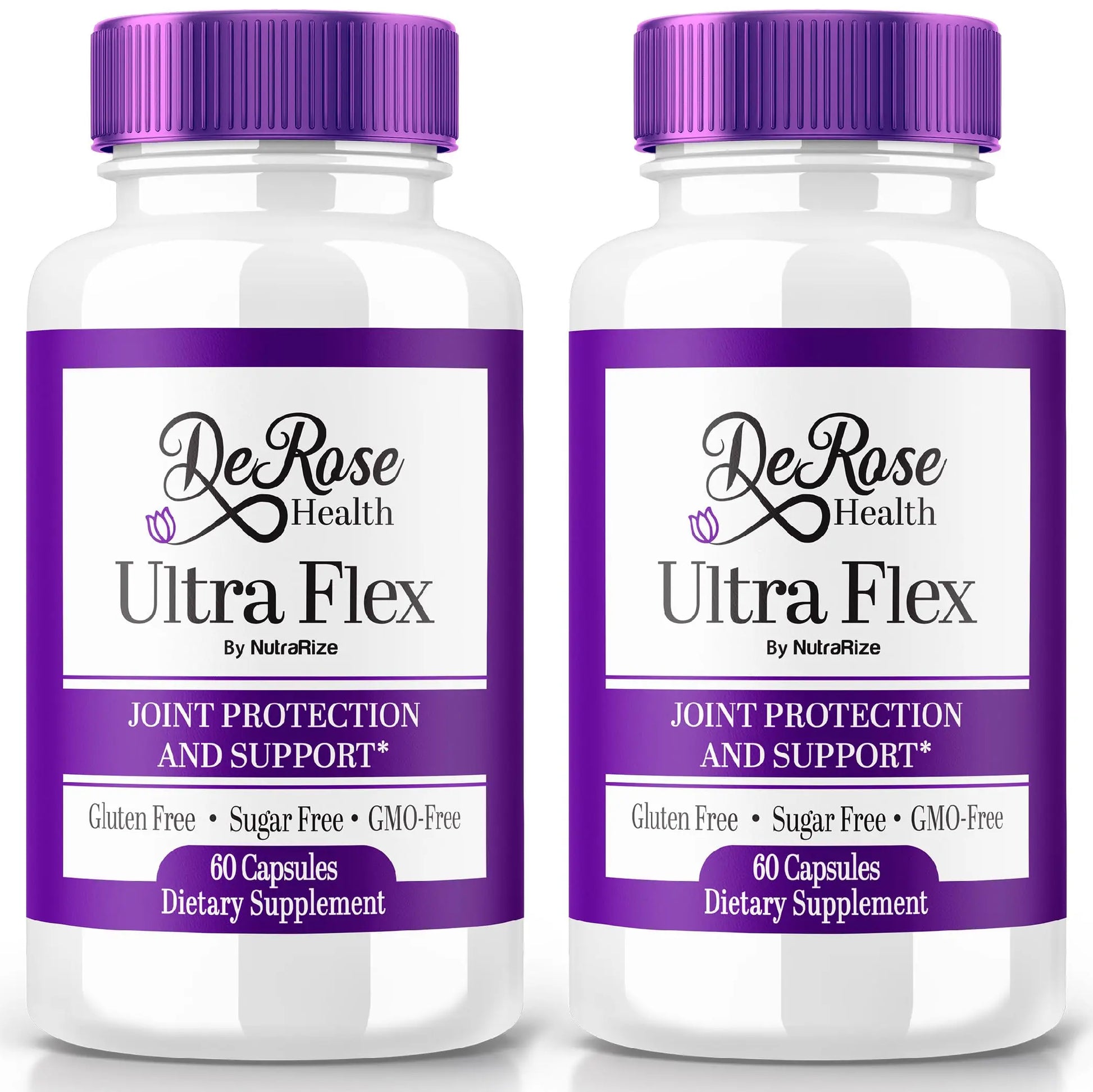 (2 Pack) Ultra Flex Capsules, Advanced Joint Support Supplement, Ultra Flex Natural Joint Health Formula, Max Strength Pills for Joint Wellness and Mobility, UltraFlex Vitamin Reviews (120 Capsules) NutraRize uk supplements