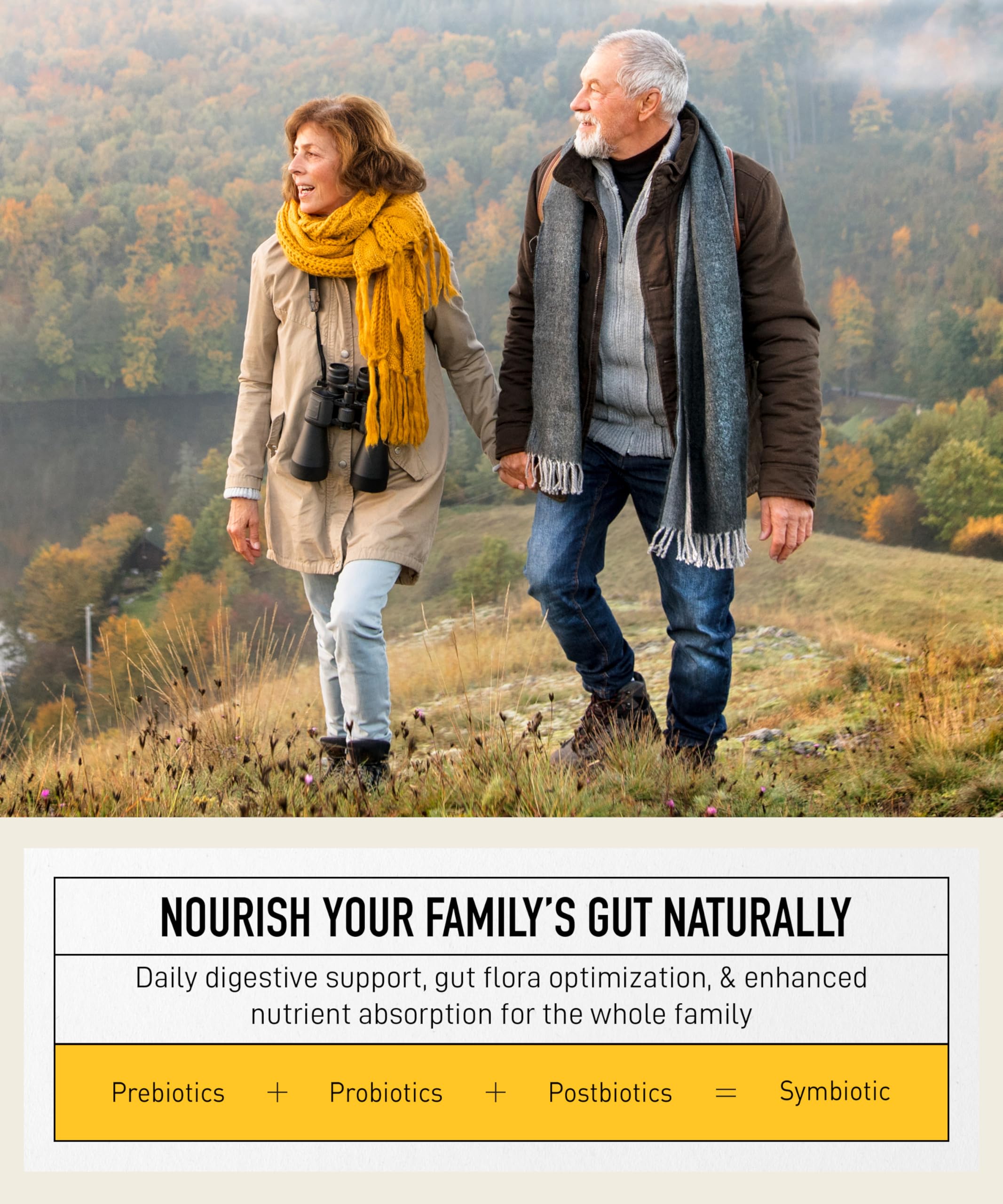 Your Flora Probiotic Family – Non-GMO Probiotics with Fermented Soybean, Banana, & Blueberry for Digestion & Gut Support – Prebiotics, Postbiotics, Digestive Enzymes – Living Alchemy, 60 Capsules Living Alchemy uk supplements