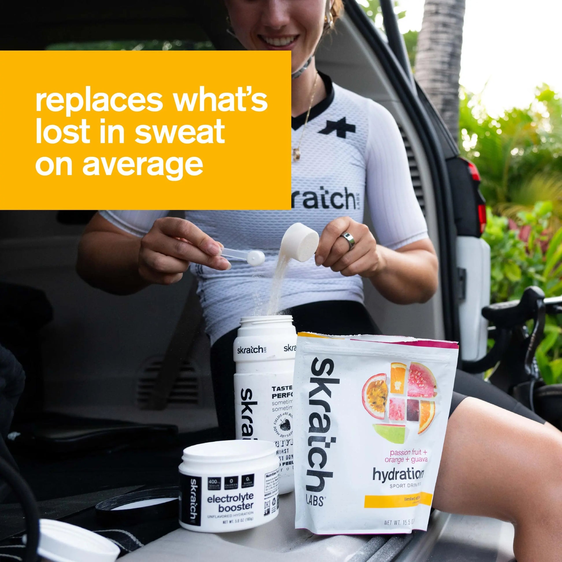 Skratch Labs Hydration Sports Drink Mix – Real‑Fruit Electrolyte Powder for Fast Hydration & Endurance | Passion Fruit Orange Guava | 20 Servings | Vegan, Skratch Labs uk supplements