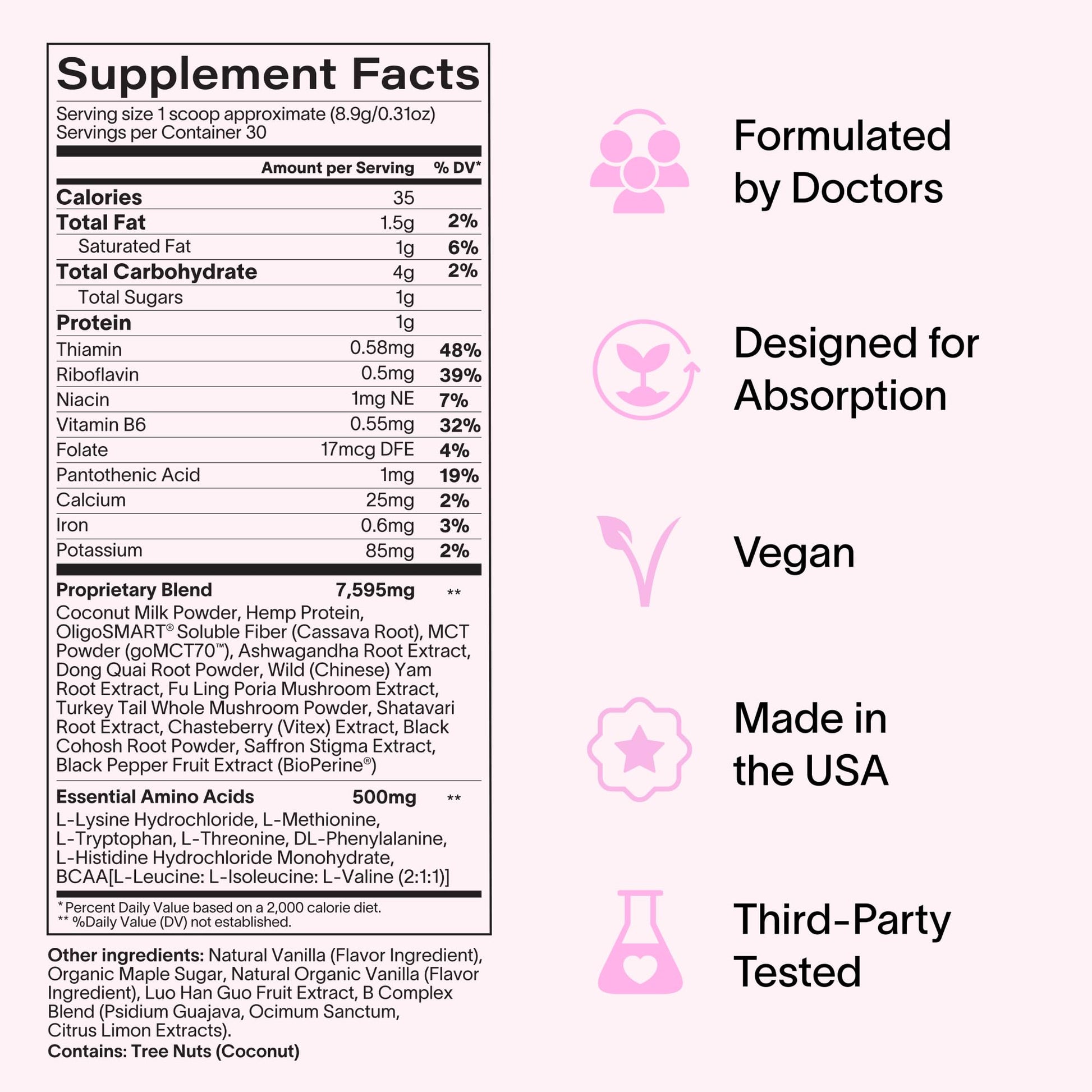 Ladywell Daily Hormone Balance Powder | Natural Cycle Support for Women | Supports Mood, Bloating, Cramps, Skin Health & Cravings with Chasteberry, B Vitamins, Ashwagandha, Saffron + | 30 Servings Ladywell uk supplements