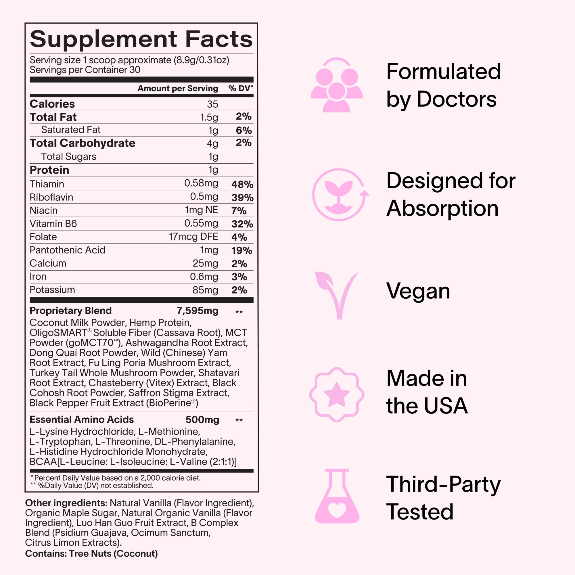 Ladywell Daily Hormone Balance Powder | Natural Cycle Support for Women | Supports Mood, Bloating, Cramps, Skin Health & Cravings with Chasteberry, B Vitamins, Ashwagandha, Saffron + | 30 Servings Ladywell uk supplements