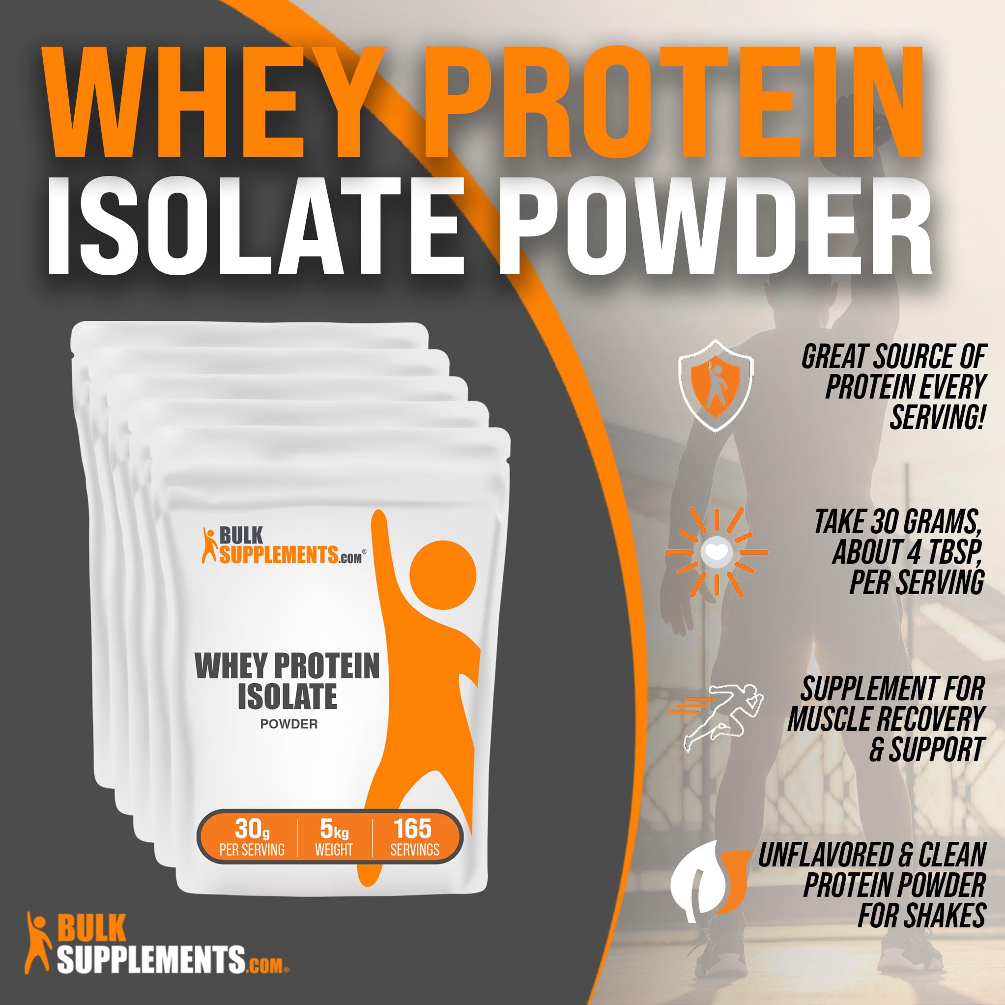 BULKSUPPLEMENTS.COM Whey Protein Isolate Powder - Unflavored Protein Powder BULKSUPPLEMENTS.COM uk supplements