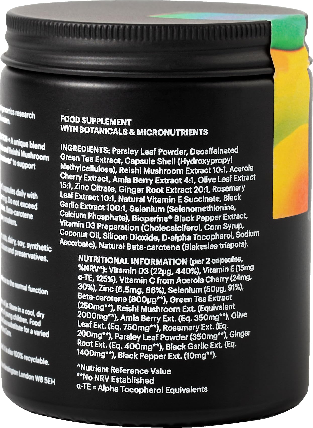 Immunity System Booster Supplement Promoting Natural Defence with Reishi & Amla Karmacist uk supplements