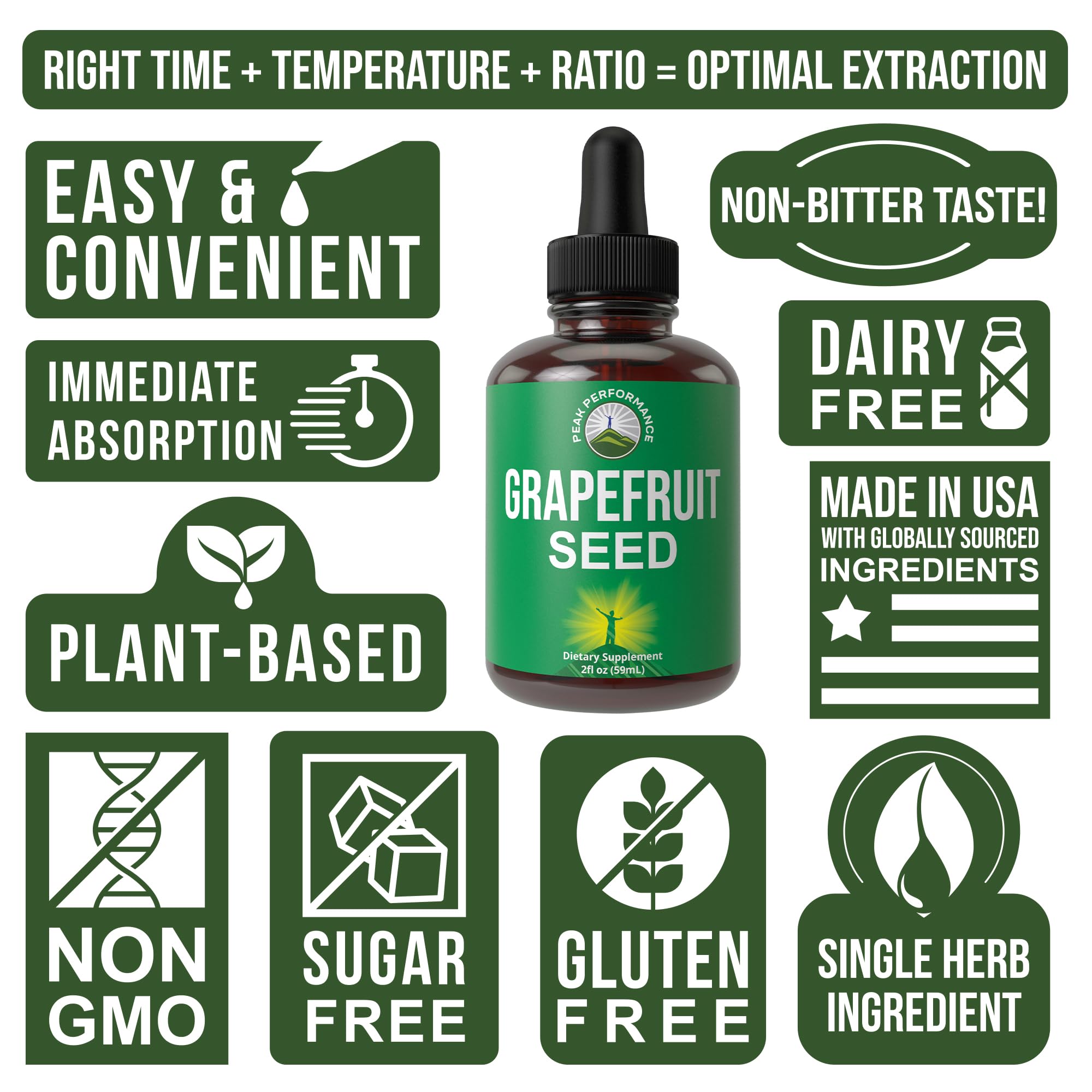 Grapefruit Seed Extract Liquid Drops Supplement. Vegan GSE Grapefruit Seed Extract for Women and Men. Zero Sugar, Non Bitter. for Immune, Digestive Support. Gluten Free Oil. Take Orally Peak Performance uk supplements