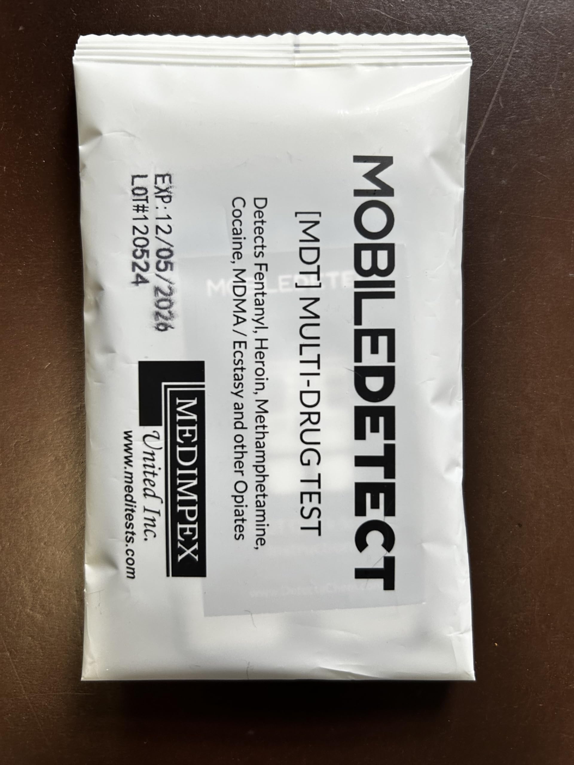 MobileDetect Pouch Residue Detection Multi-Drug Test Kit - Rapid Surface Residue Detector MobileDetect Pouch uk supplements
