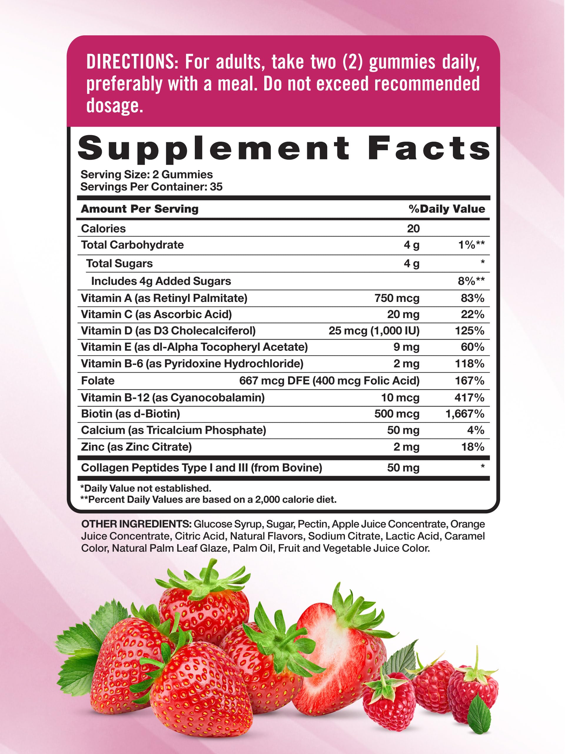 Nature's Truth Womens Multivitamin Gummies Plus Collagen & Biotin | 70 Count | Non-GMO & Gluten Free Supplement Nature's Truth uk supplements