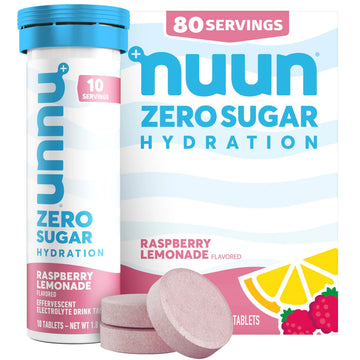 Nuun Zero Sugar Hydration Electrolyte Tablets - Sodium, Potassium, Chloride, Calcium, Magnesium, Light & Delicious Fruit Flavors, No Sugar, Gluten Free, Vegan, Nuun uk supplements