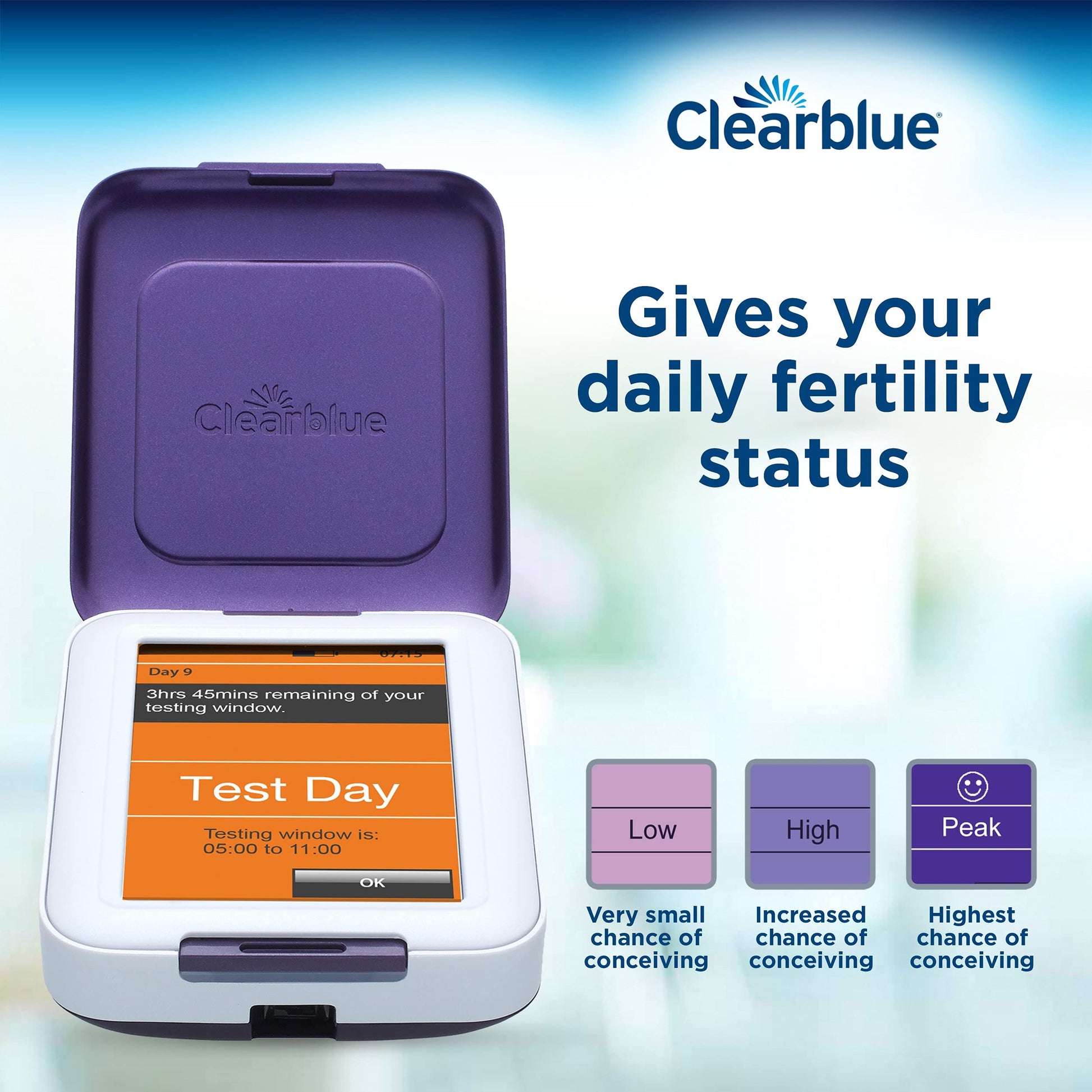 Clearblue Fertility Monitor, Touch Screen, 1 Count Clearblue uk supplements
