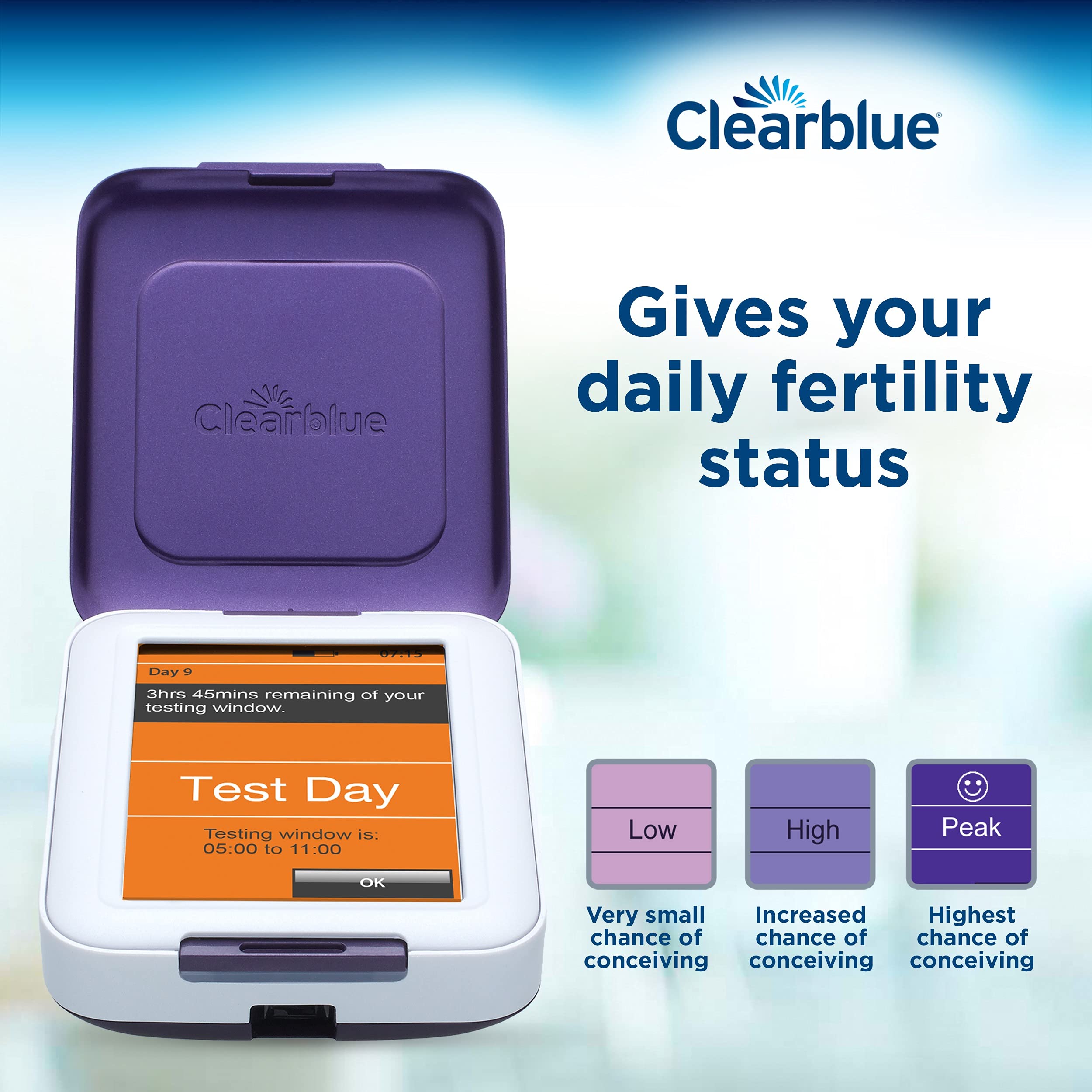 Clearblue Fertility Monitor, Touch Screen, 1 Count Clearblue uk supplements