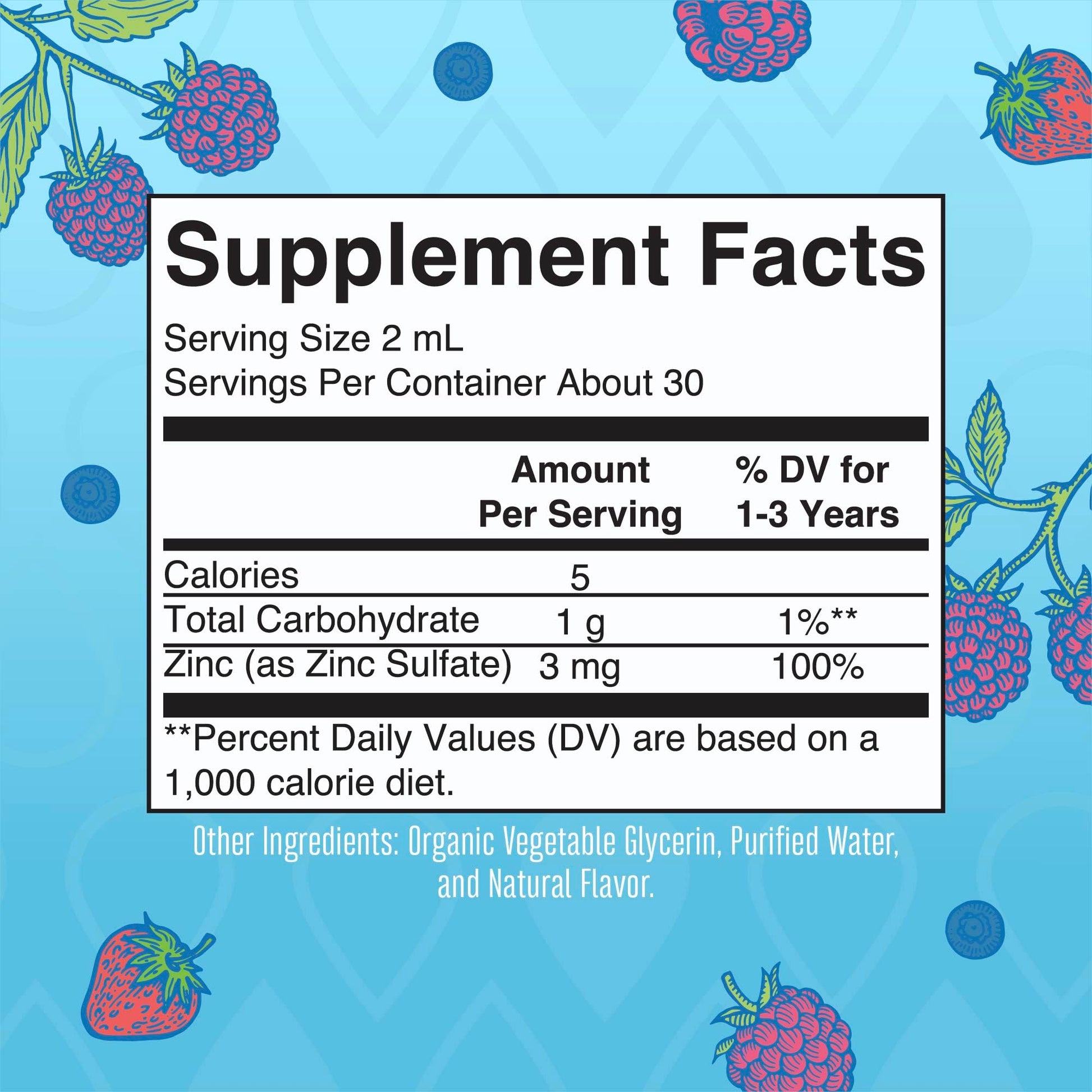 MaryRuth Organics USDA Toddler Liquid Drops | Zinc Sulfate | Immune Support Supplement| Skin Health | Vegan | Formulated for Ages 1-3 | Delicious Berry Flavor | 1 Month Supply | 2 Fl Oz MARYRUTH'S uk supplements