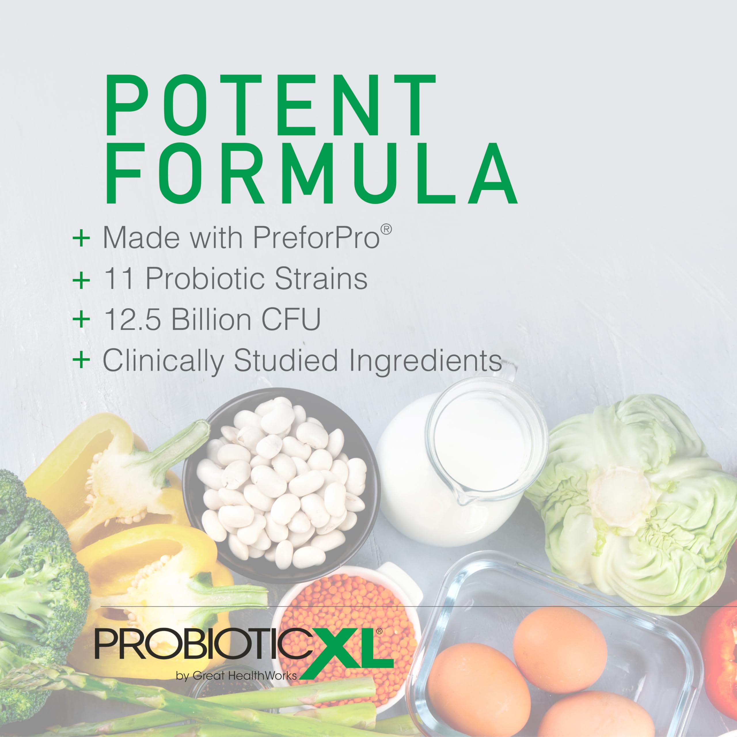 OmegaXL ProbioticXL - Probiotic & Prebiotic, Shelf Stable - Blend 11 Strains - Promote Healthy Gut Flora Growth, 12.5 Billion CFU - Non-GMO, Gluten-Free - 30 Veggie Caps OmegaXL uk supplements