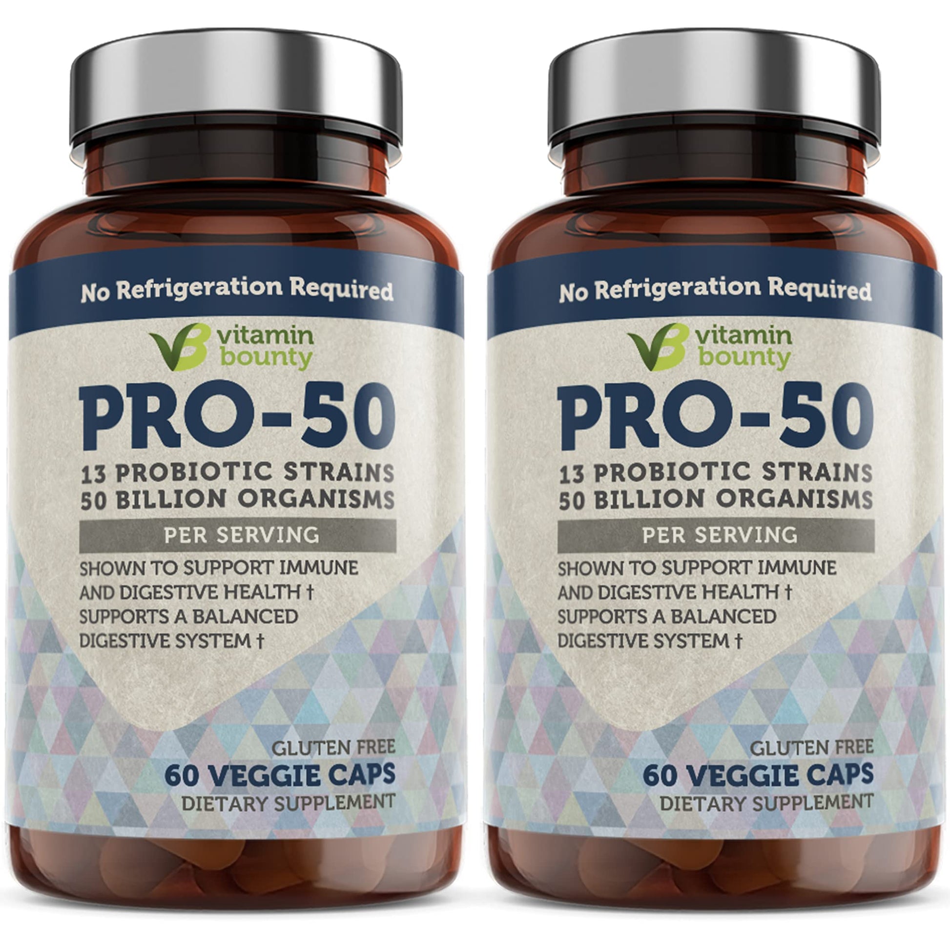 Vitamin Bounty Pro-50 Probiotics Supplement- 13 Probiotic Strains, Gut Health Vitamin Bounty uk supplements