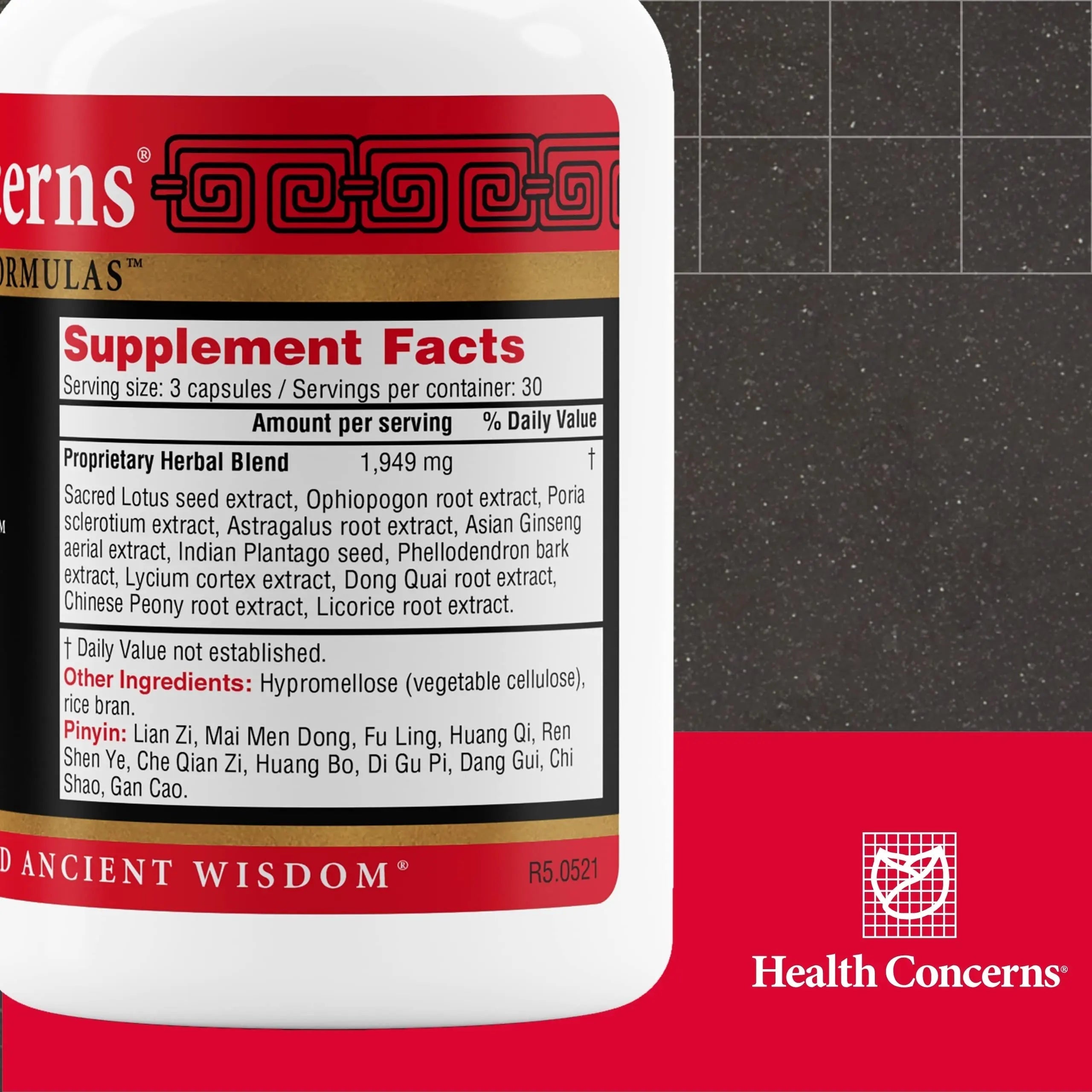Health Concerns Clearing – Urinary Tract & Reproductive Health Support for Women – Lotus Seed Herbal Supplement – Detox, Vaginal Health, UTI Support – Traditional Chinese Formula – 90 Capsules Health Concerns uk supplements
