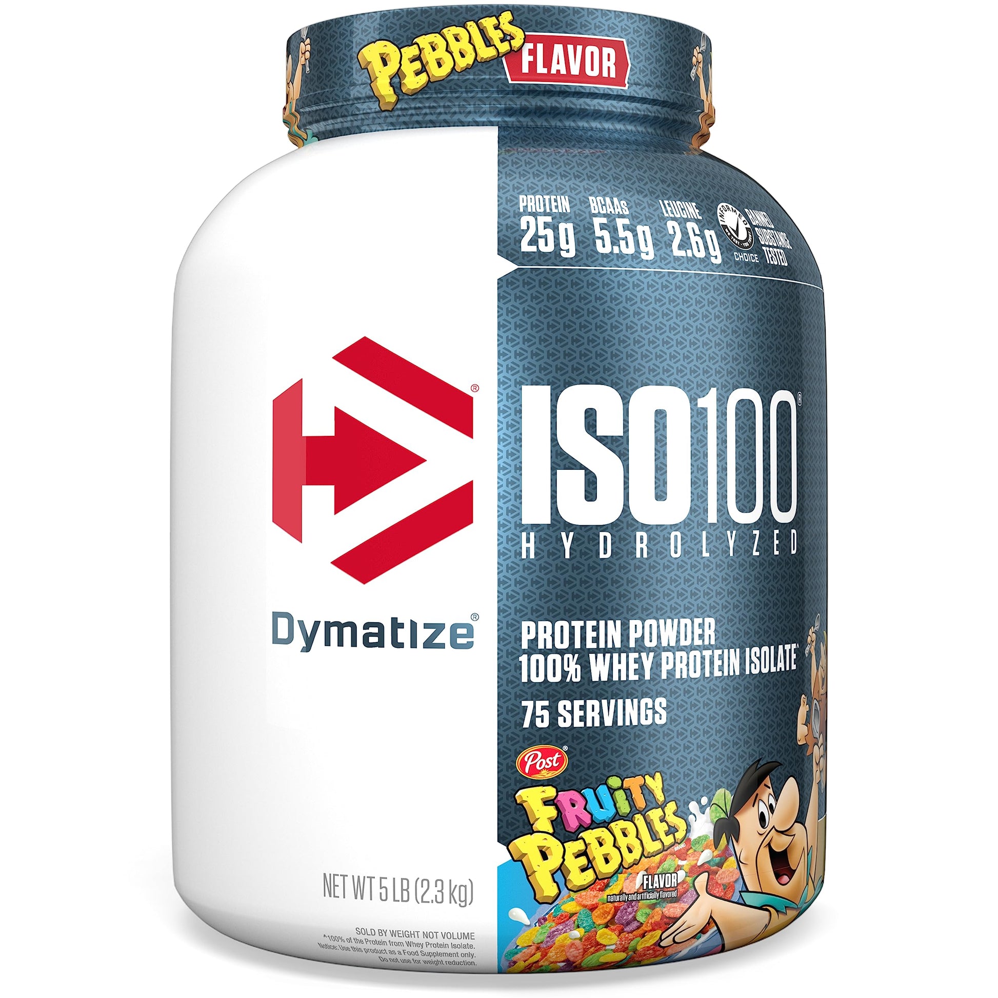 Dymatize ISO100 Hydrolyzed Protein Powder, 100% Whey Isolate, 25g of Protein, 5.5g Dymatize uk supplements