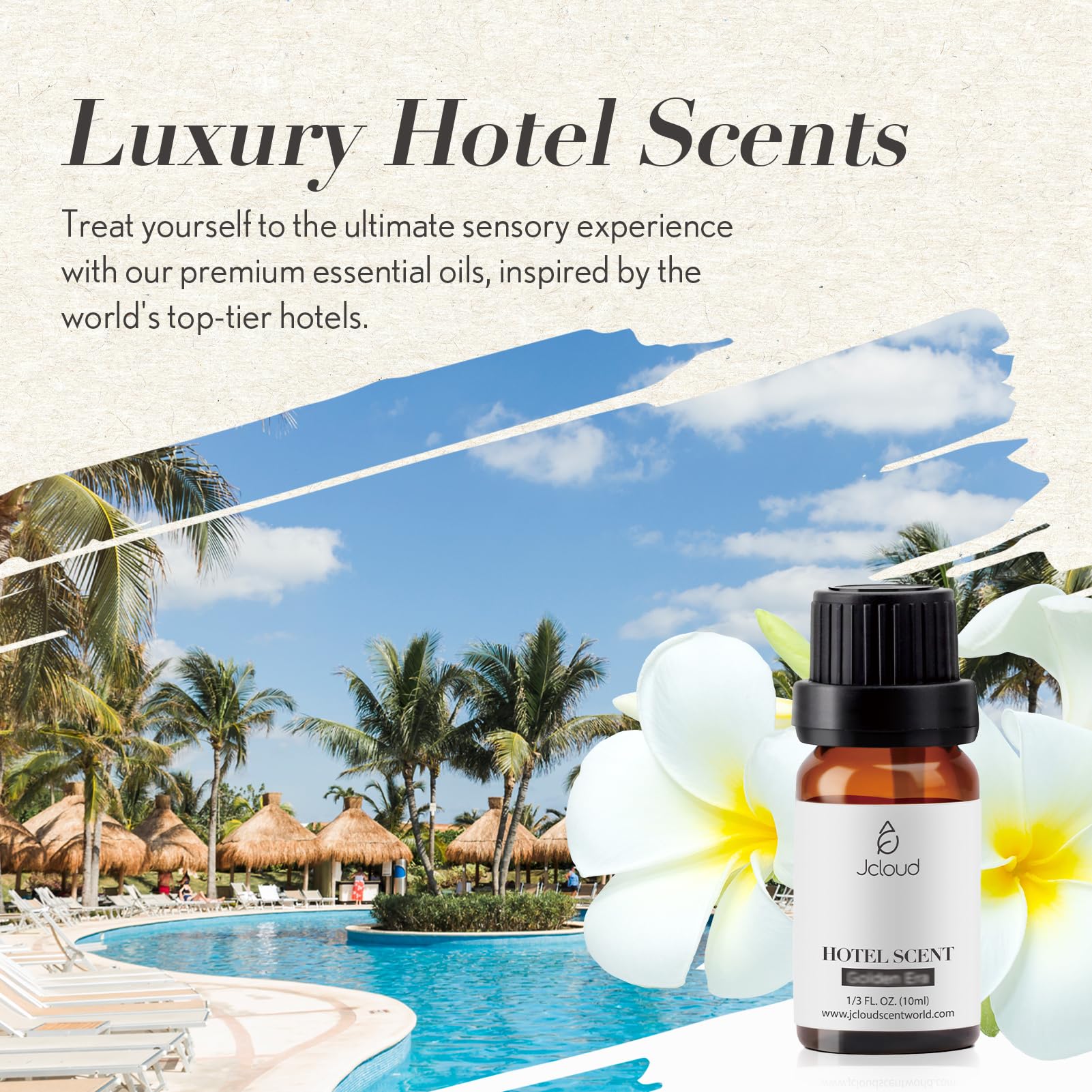 JCLOUD Royal Serenity Essential Oil Inspired by Ritz-Carlton Hotel | Hotel Collection - Pure Aromatherapy JCLOUD uk supplements