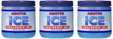 ARCTIC ICE 3 Pack (8 Oz Each) Topical Analgesic Gel for Pain Relief, Adults (Unisex) ARCTIC ICE uk supplements