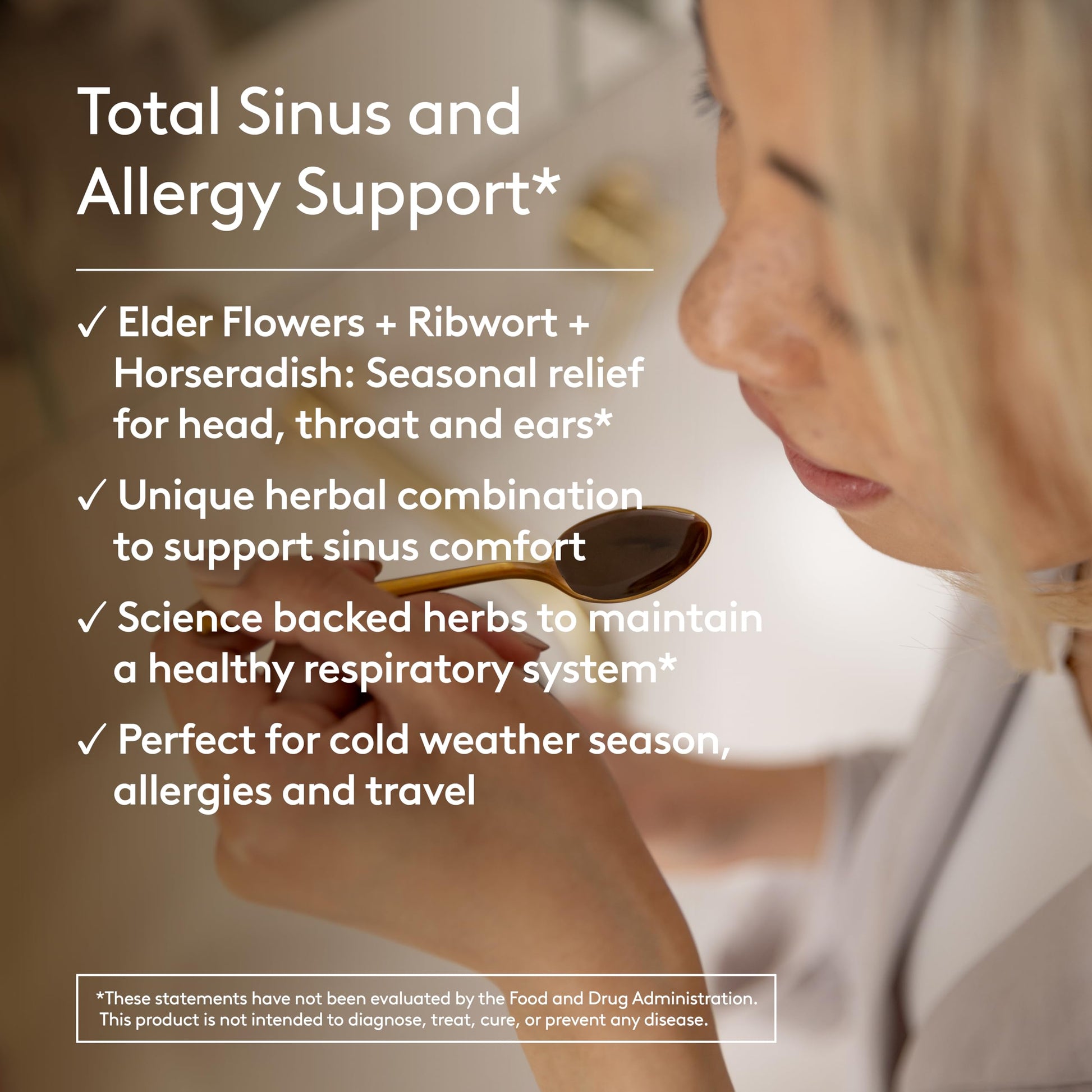 Harker Herbals Sinus Ease Syrup, Herbal Nasal Care for Runny Nose, Sinus Pressure, High Absorption, Herbal Flavor, Plant-Based - 6.7 Fl oz (40 Servings) Harker Herbals uk supplements