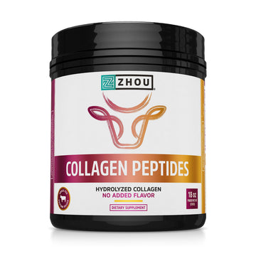 Zhou Collagen Peptides Hydrolyzed Protein Powder – Grass Fed, Pasture Raised, Unflavored Zhou Nutrition uk supplements