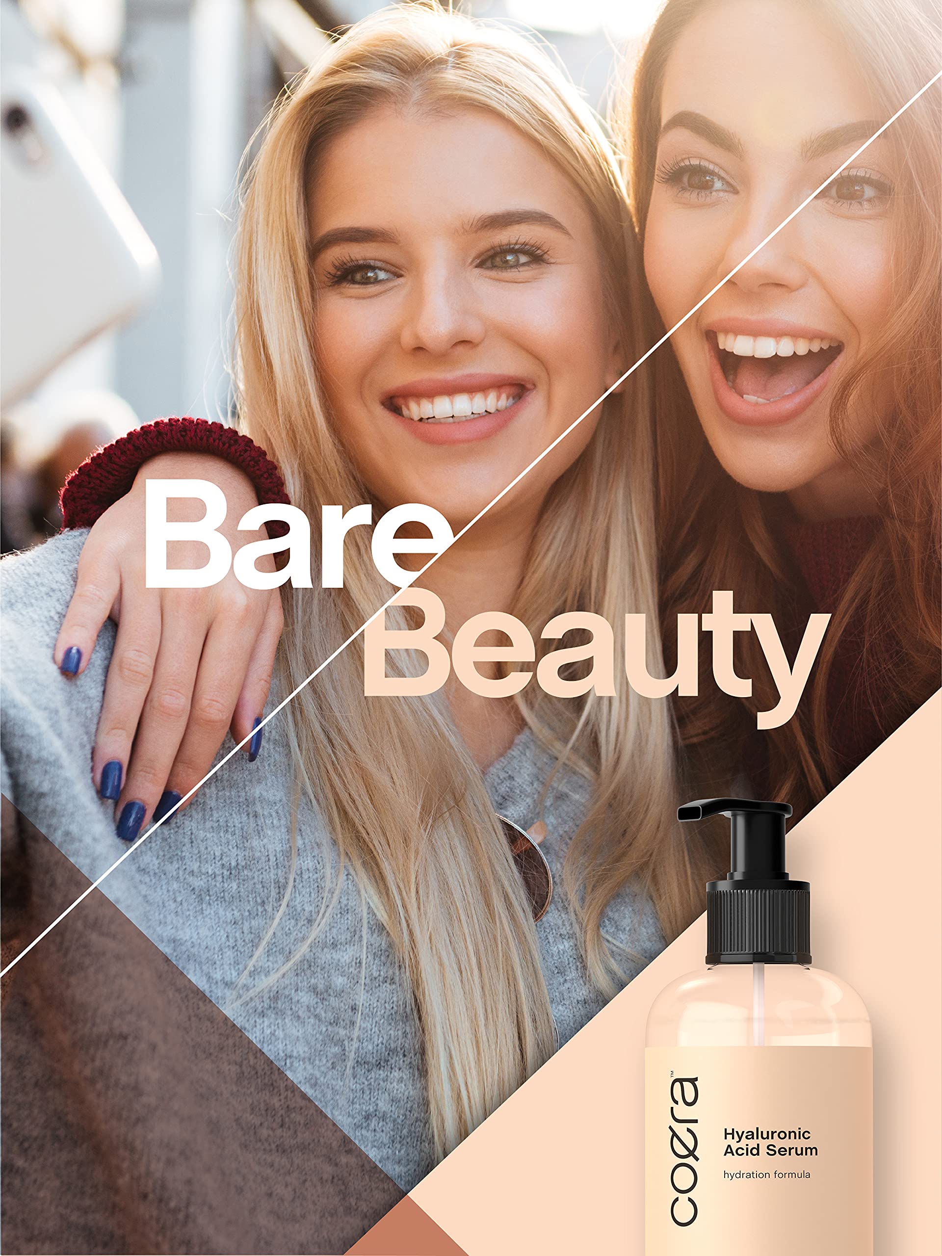 Hyaluronic Acid Serum for Face & Skin | 8 oz | Paraben & SLS Free Moisturizer | Packaging Coera uk supplements