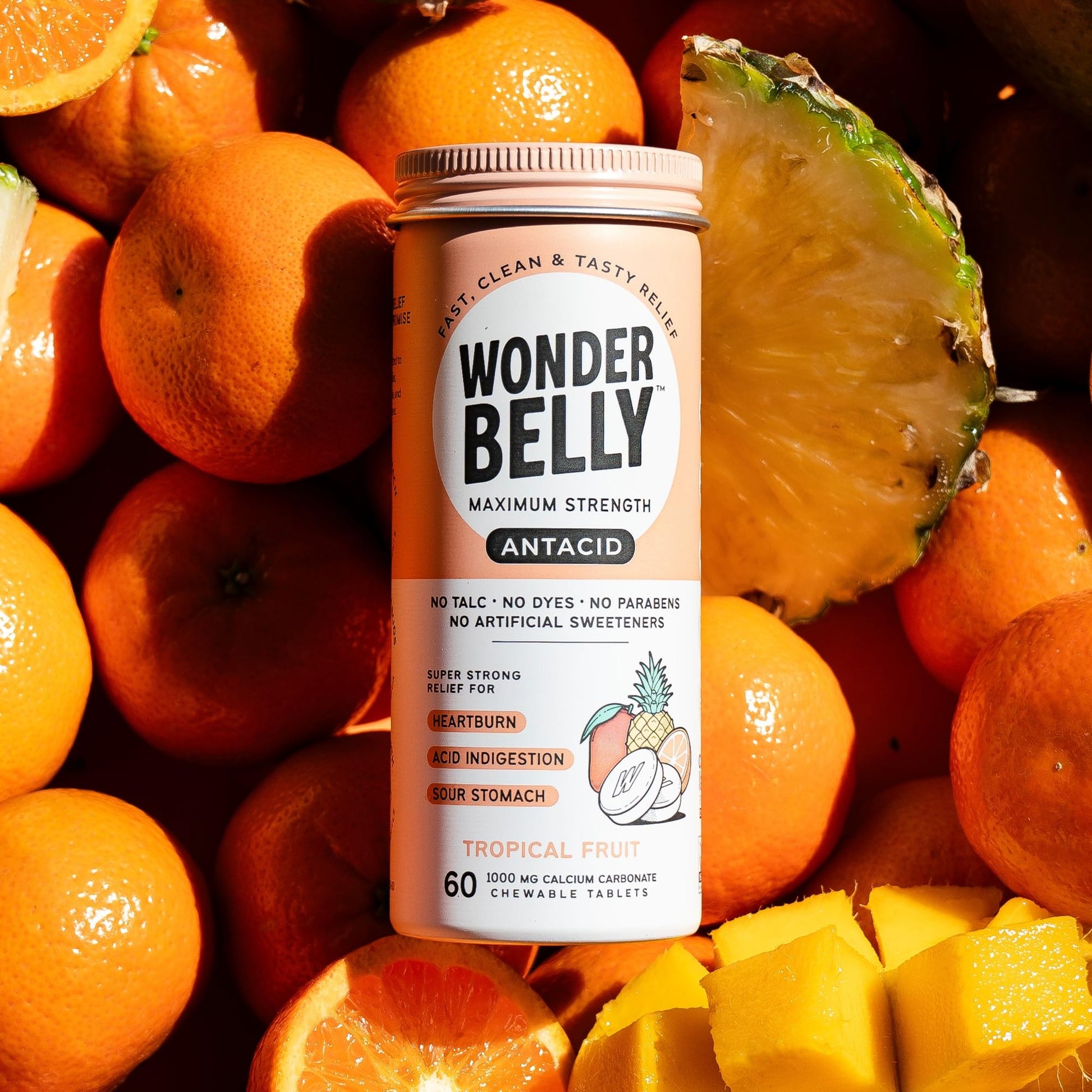 Wonderbelly Antacid, Effective Heartburn and Instant Acid Indigestion Relief, Maximum Wonderbelly uk supplements