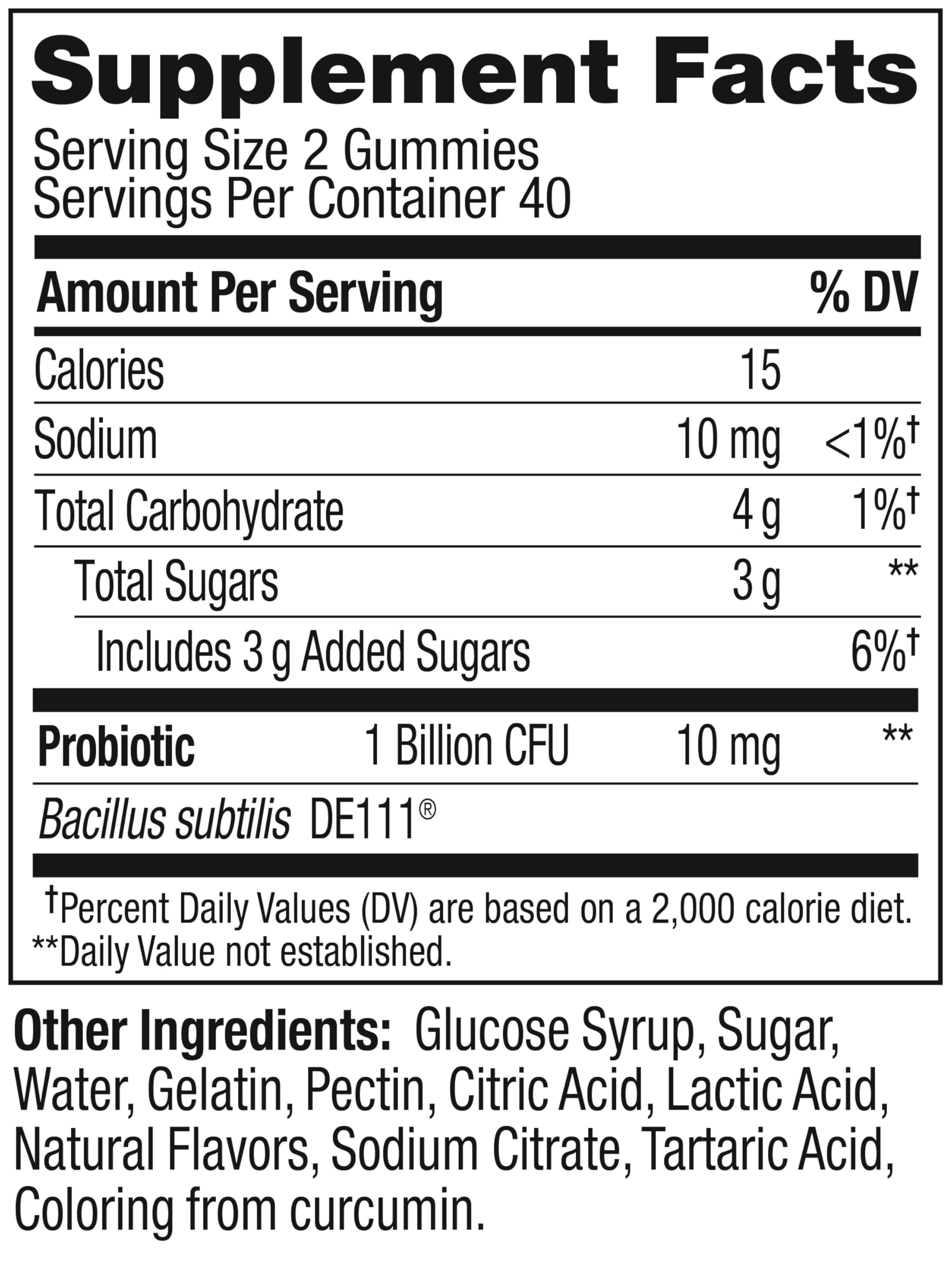 OLLY Probiotic Gummy, Immune and Digestive Support, 1 Billion CFUs, Chewable Probiotic Supplement, Mango, 25 Day Supply - 50 Count OLLY uk supplements
