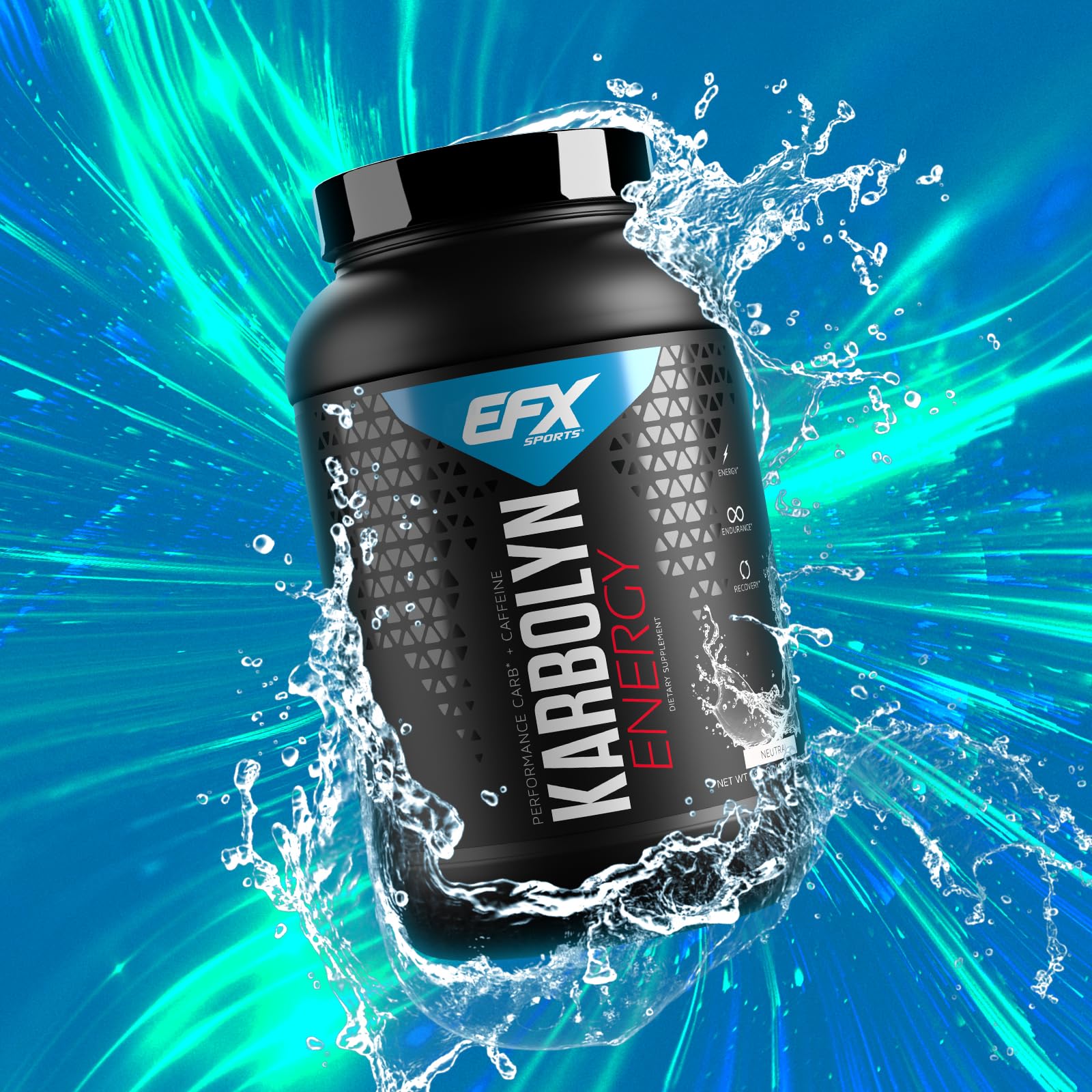 EFX Sports Karbolyn Energy | Performance Carbohydrate Powder + Caffeine | Carb Load EFX Sports uk supplements