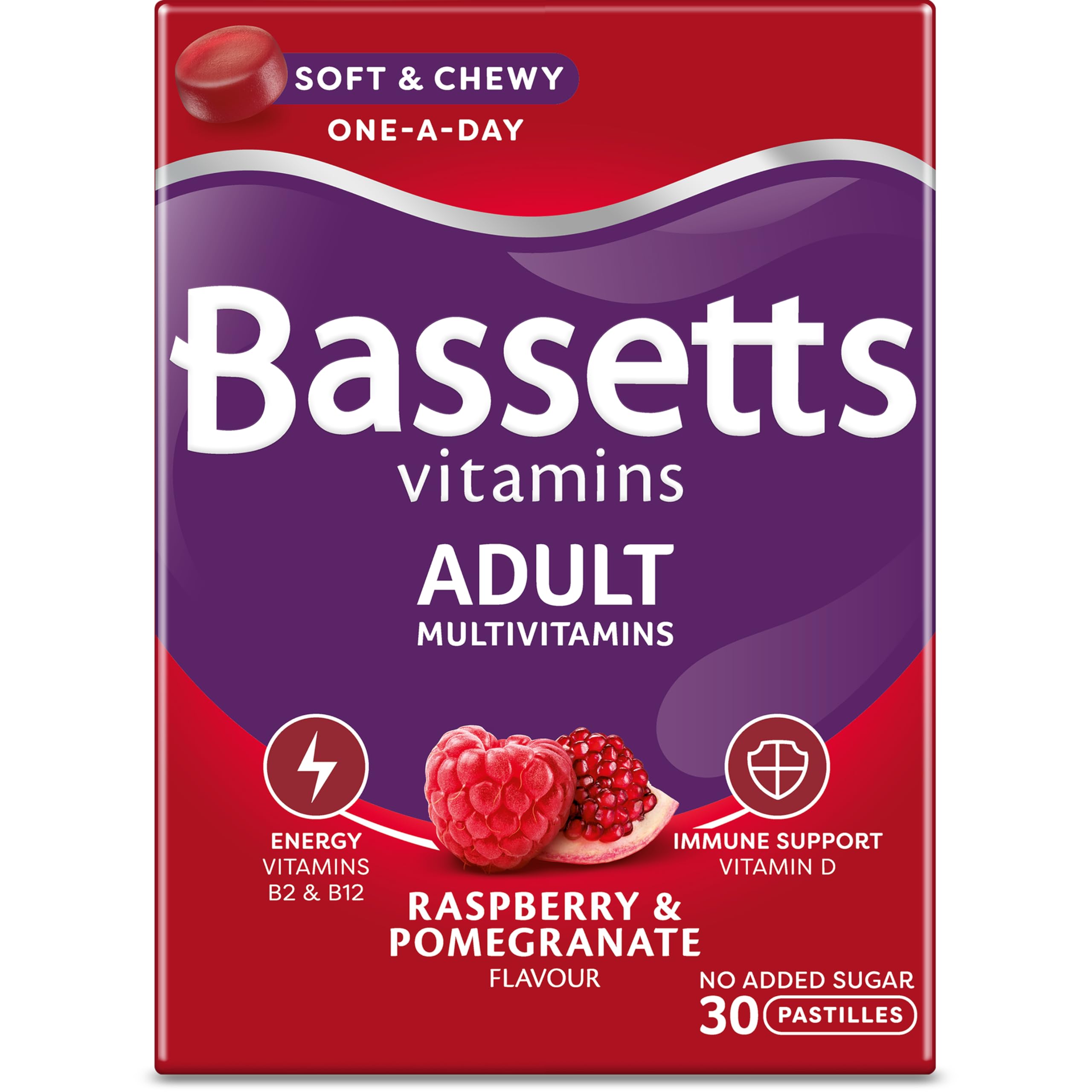 Bassetts Vitamins Adults Multivitamins 30's, 97.2 g Bassetts Vitamins uk supplements