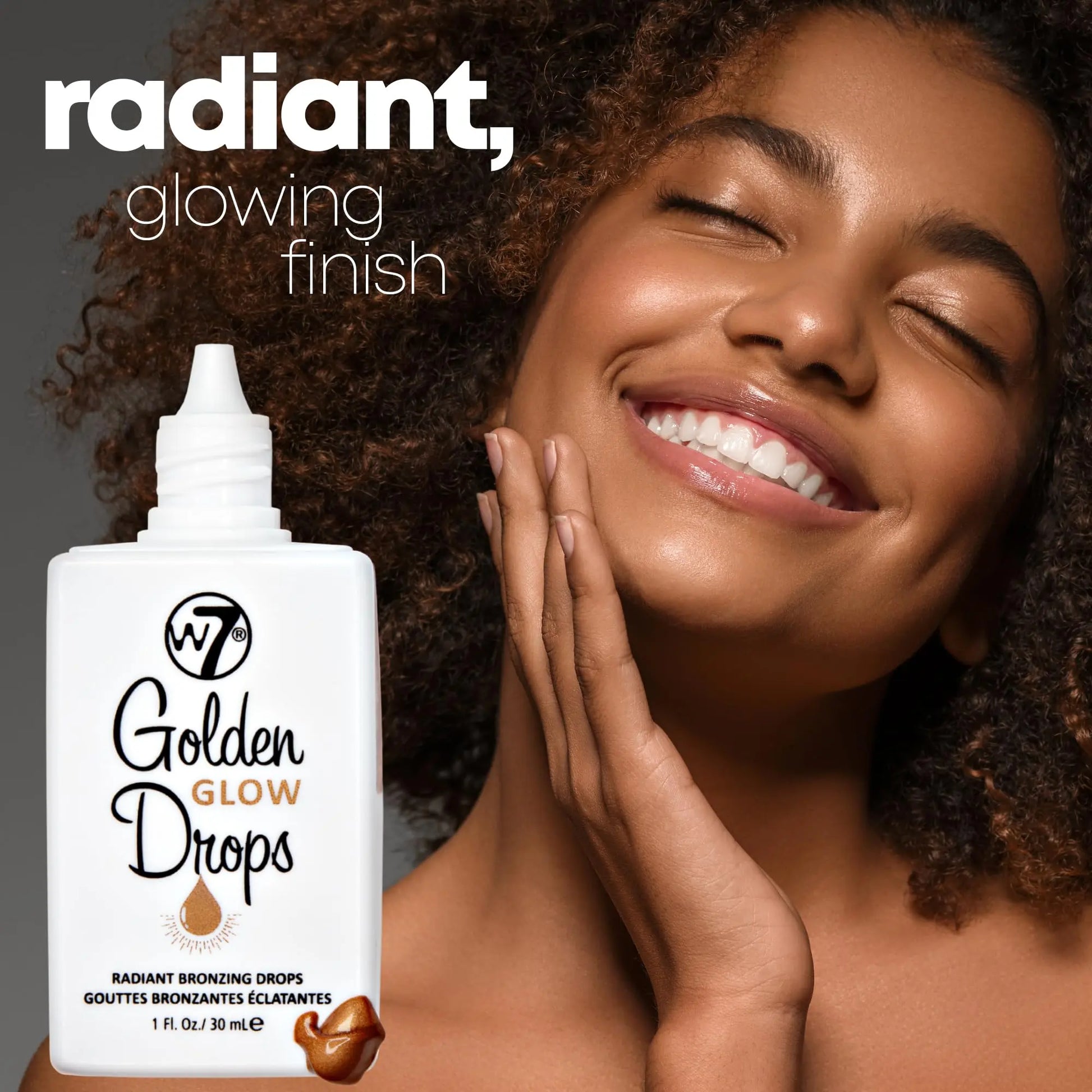 W7 Golden Glow Drops - Liquid Bronzing Drops For Flawless Skin & A Radiant Finish W7 uk supplements