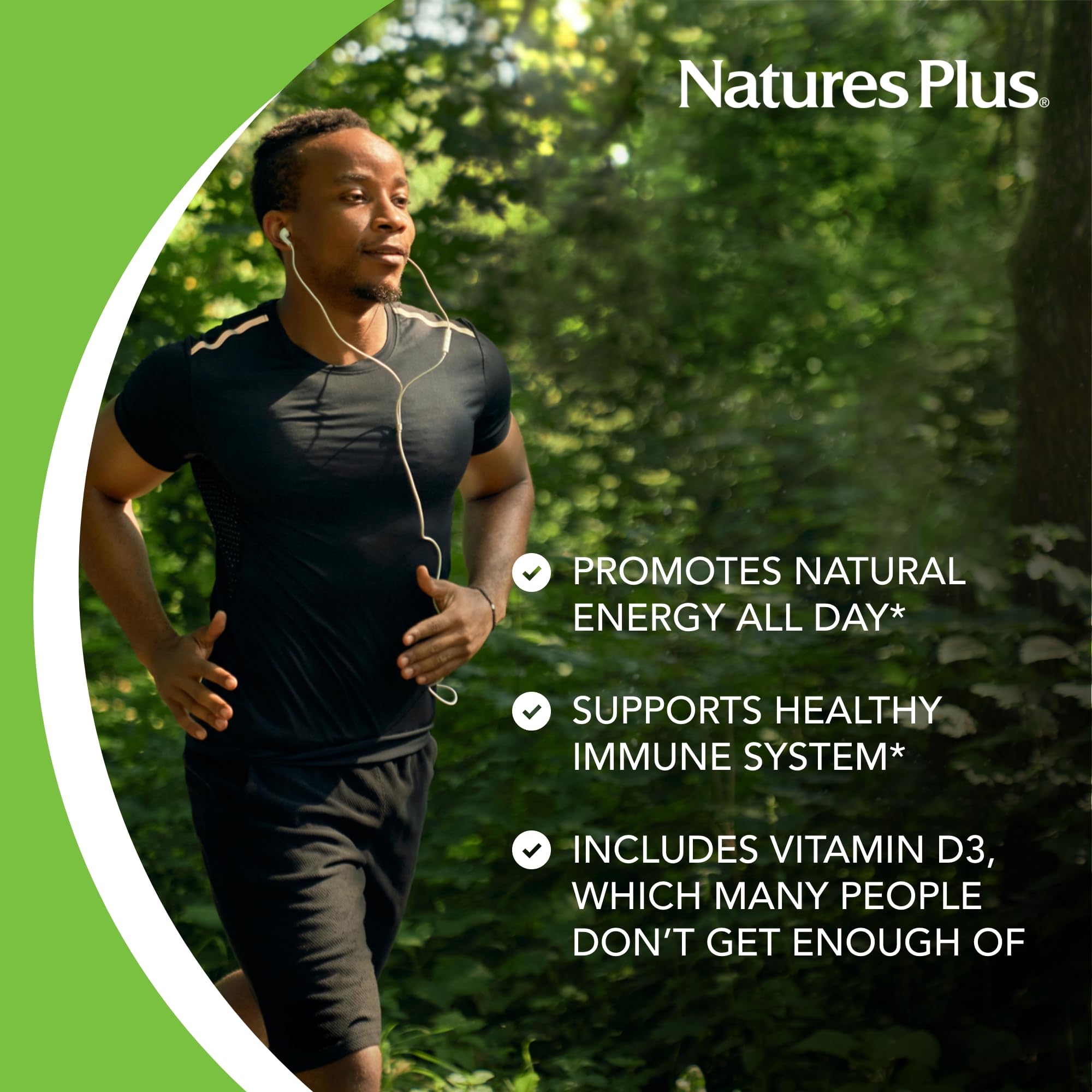 NaturesPlus Source of Life - 180 Capsules - Multivitamin & Mineral Supplement - Supports Natural Energy & Overall Well-Being - Gluten Free, Vegetarian - 20 Servings NaturesPlus uk supplements
