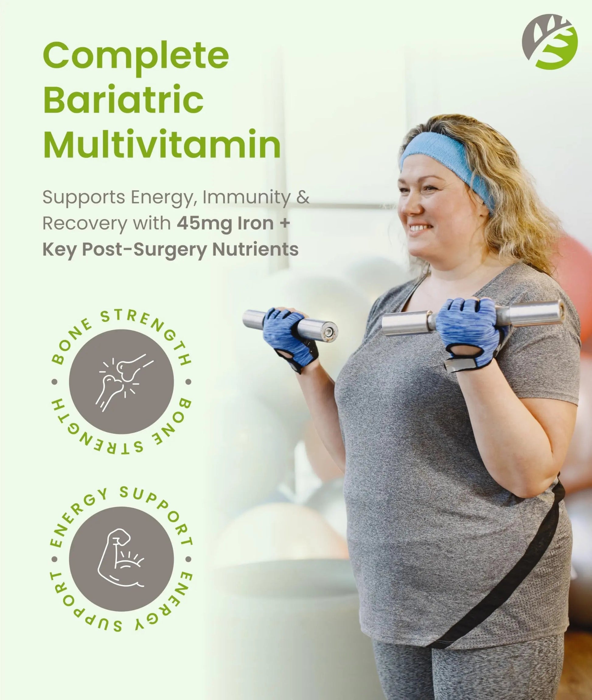 BariSlim Complete Chewable Bariatric Multivitamin Tablets - 45 mg Iron - Bariatric Vitamin & Supplement for Post Bariatric Surgery Including Gastric Bypass BariSlim uk supplements