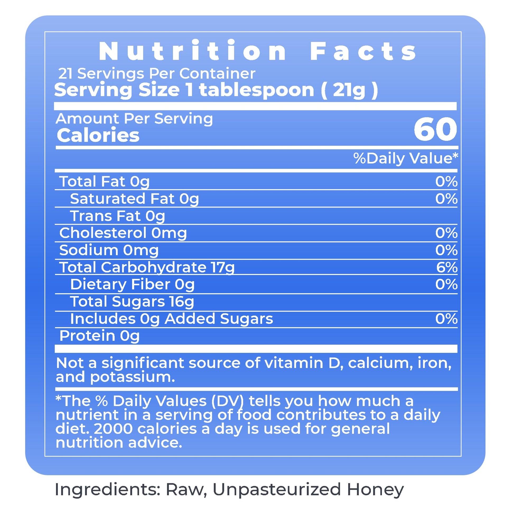 Premier Research Labs Canadian Gold Honey - Raw Honey, Pure Honey, Raw Unpasteurized Honey, Unfiltered, 100% Pure, Sugar-Free, Unprocessed Wildflower Honey - 1 lb Jar Premier Research Labs uk supplements