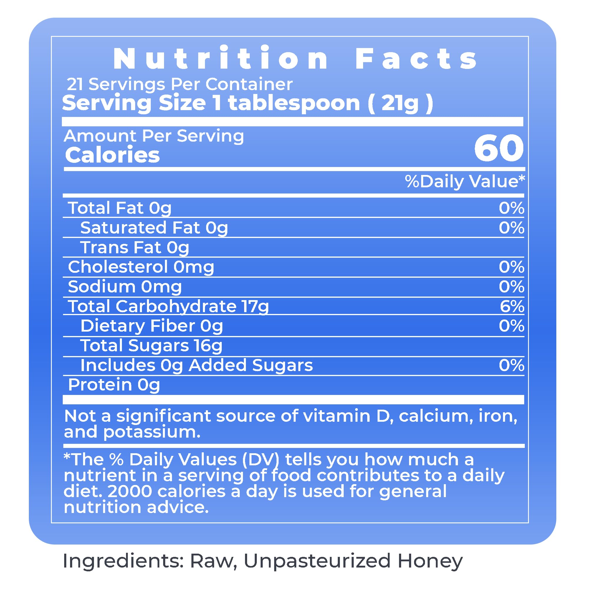 Premier Research Labs Canadian Gold Honey - Raw Honey, Pure Honey, Raw Unpasteurized Honey, Unfiltered, 100% Pure, Sugar-Free, Unprocessed Wildflower Honey - 1 lb Jar Premier Research Labs uk supplements