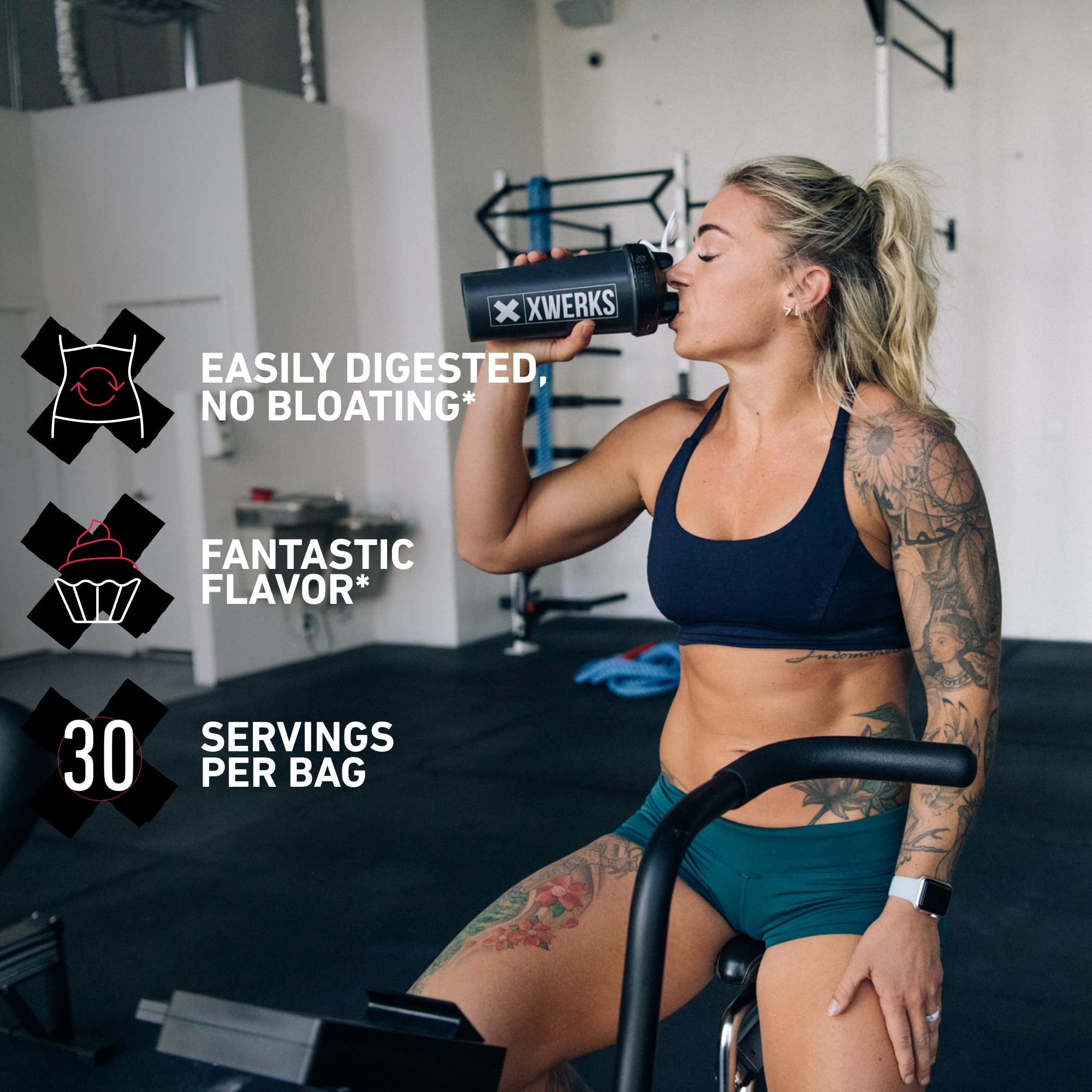 Xwerks Grow 100% New Zealand Grass-Fed Whey Protein - 25g of Pure Isolate Protein Xwerks uk supplements